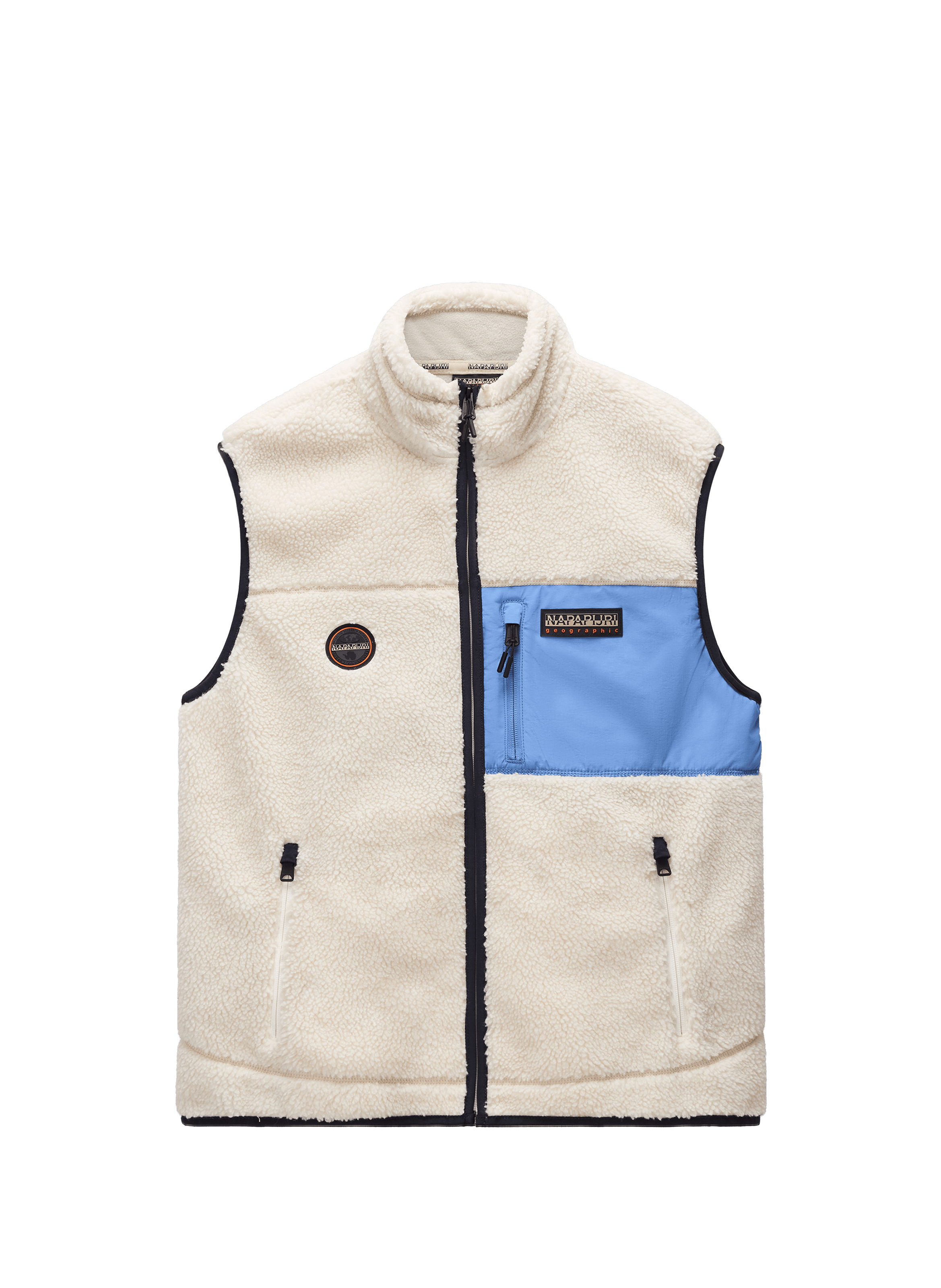 Sleeveless sherpa vest NAPAPIJRI Multicolour