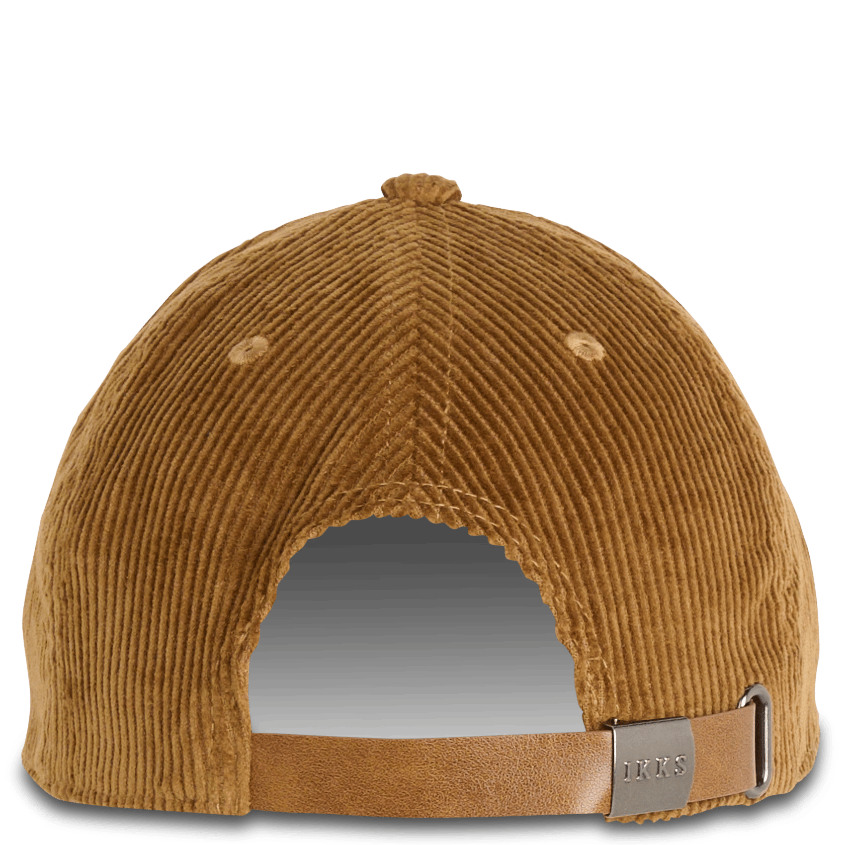 Casquette velours côtelé à broderie IKKS Beige