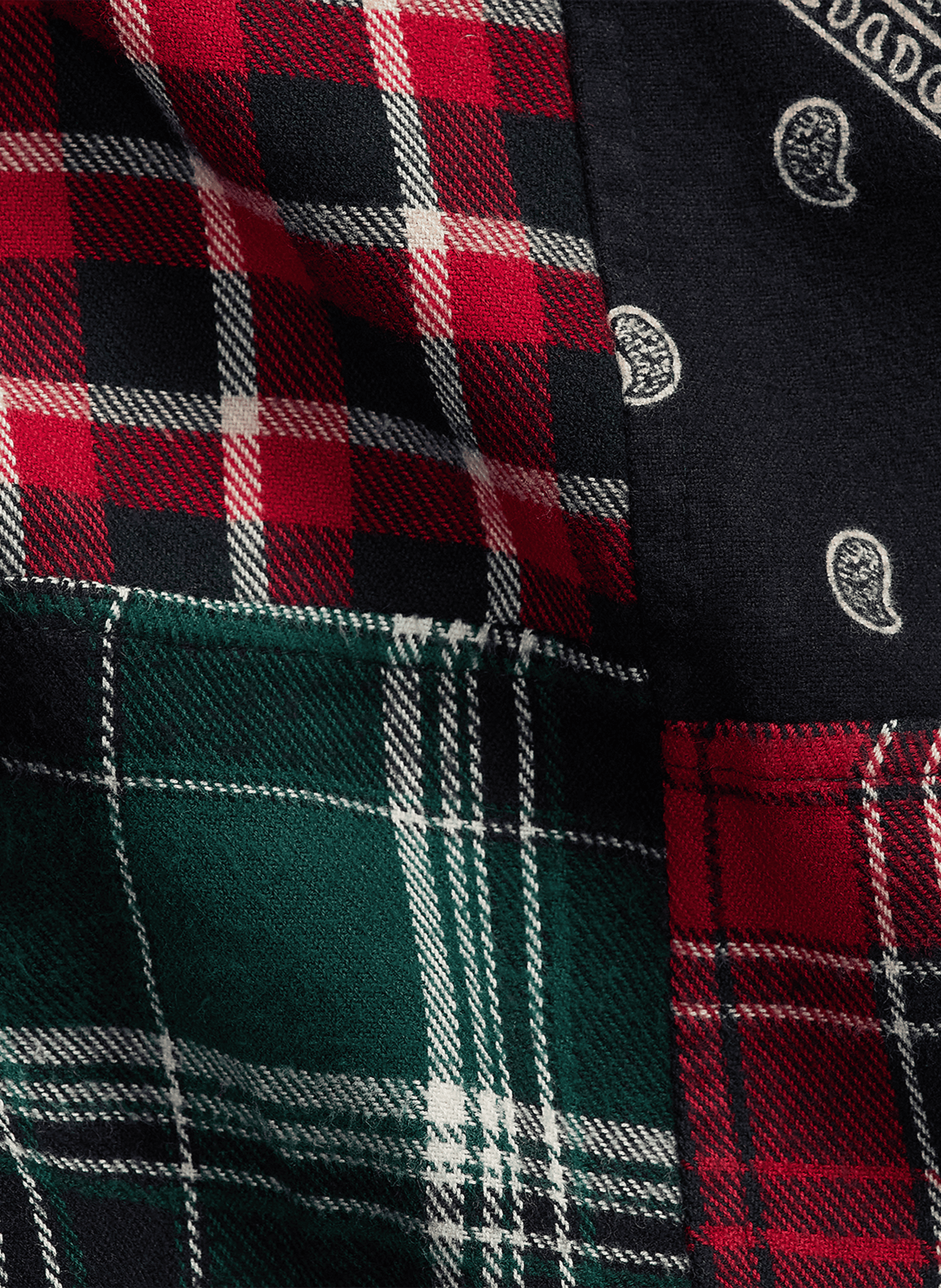 Chemise col classique manches contrastantes en coton POLO RALPH LAUREN Multicolour