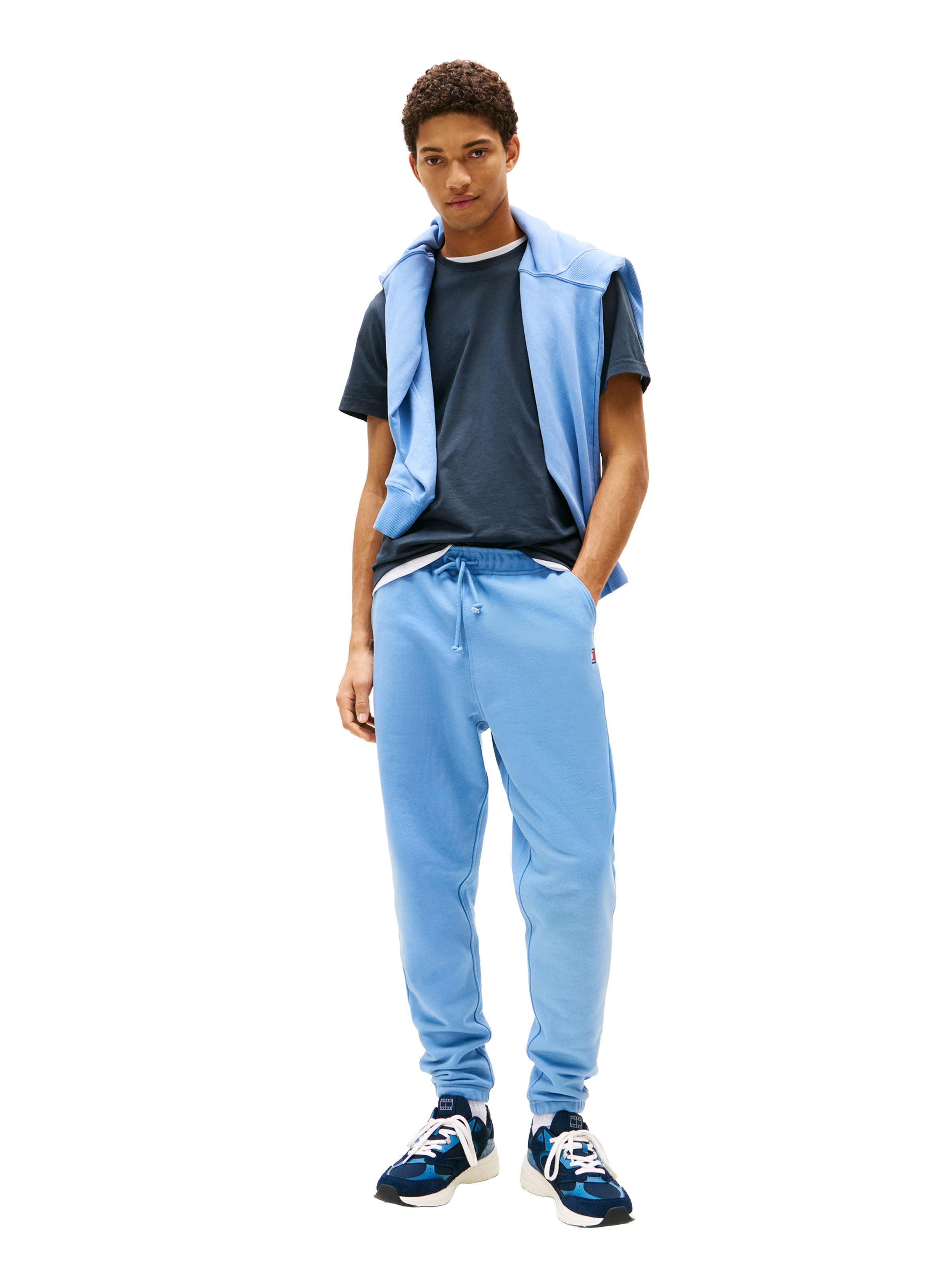 Short-Sleeve Cotton T-Shirt  TOMMY HILFIGER Blue