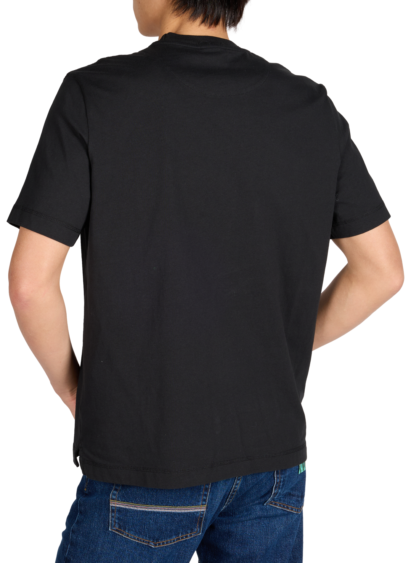 T-shirt imprimé en coton PAUL SMITH Noir
