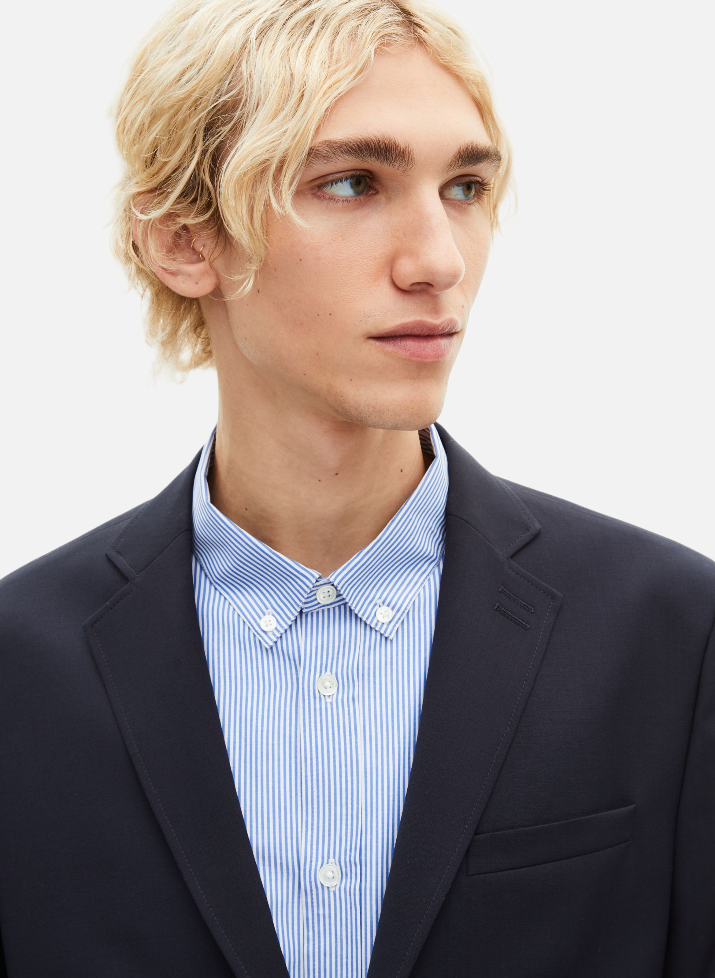 Veste de costume en laine THE KOOPLES Bleu