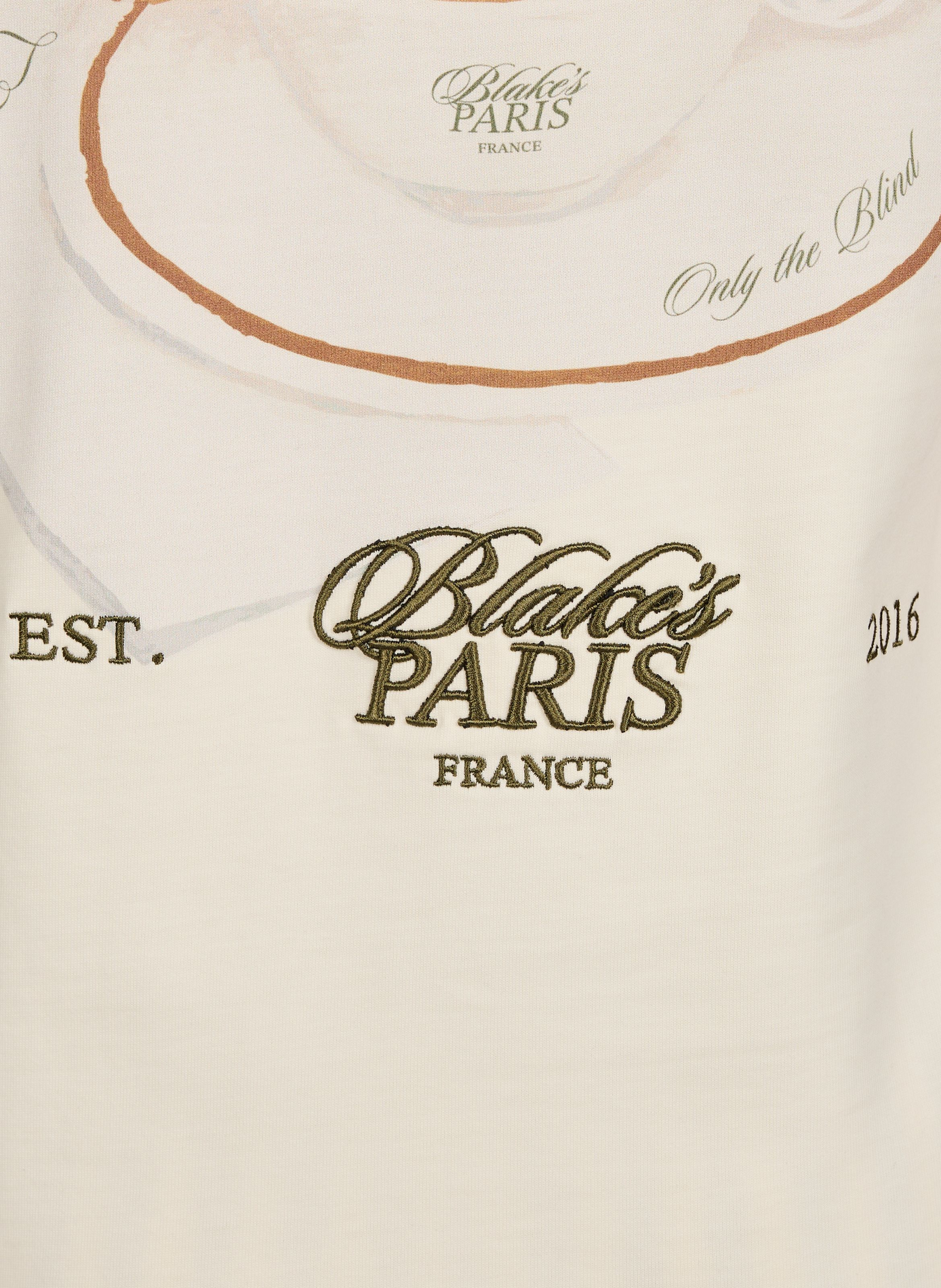 Cotton Breakfast at Blake's T-shirt ONLY THE BLIND Beige