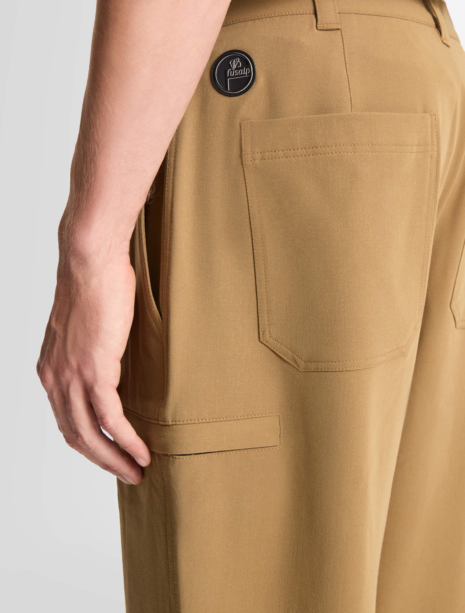 Pantalon aventoz coupe regular FUSALP Beige