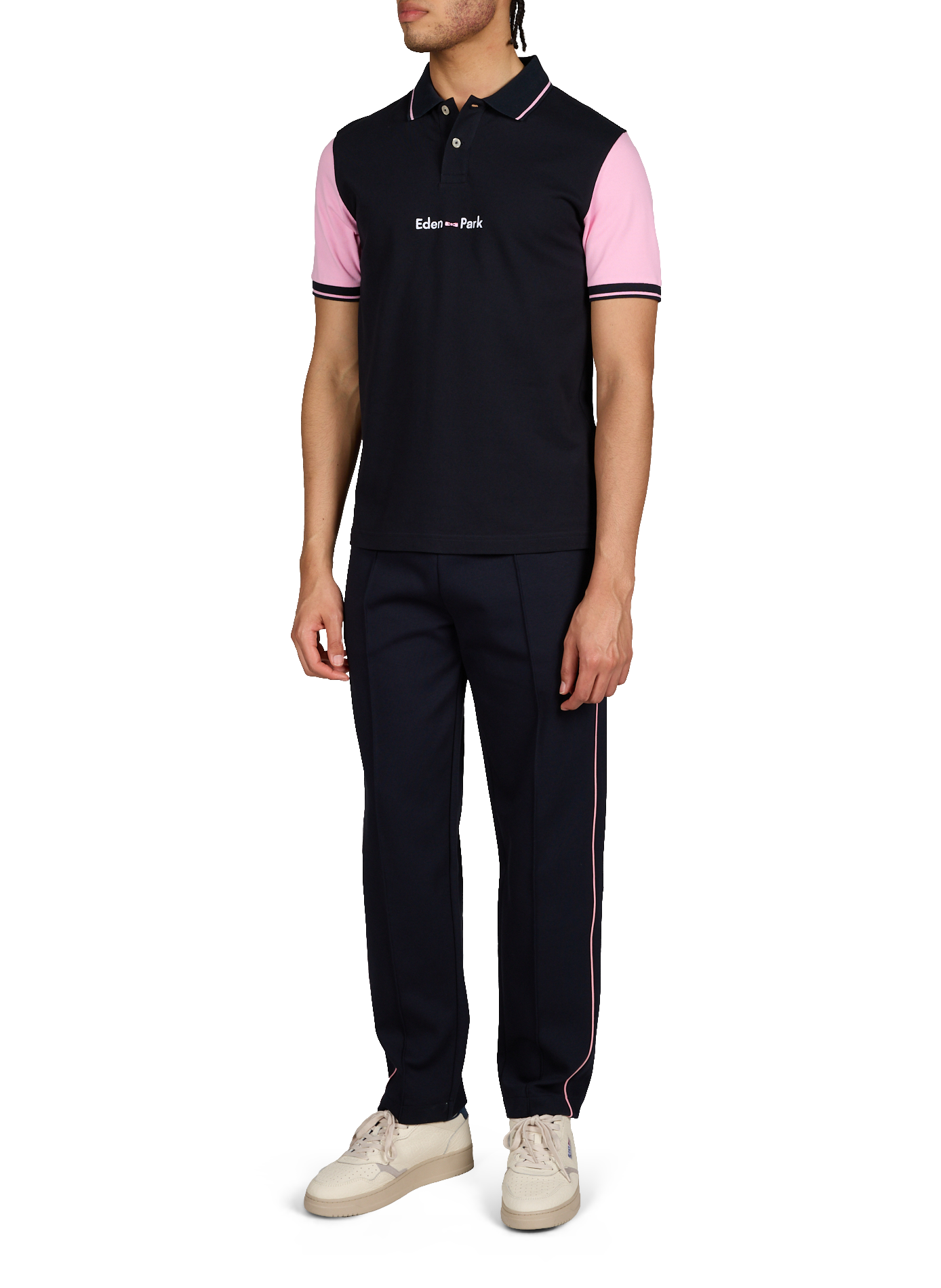 Polo en coton EDEN PARK Bleu