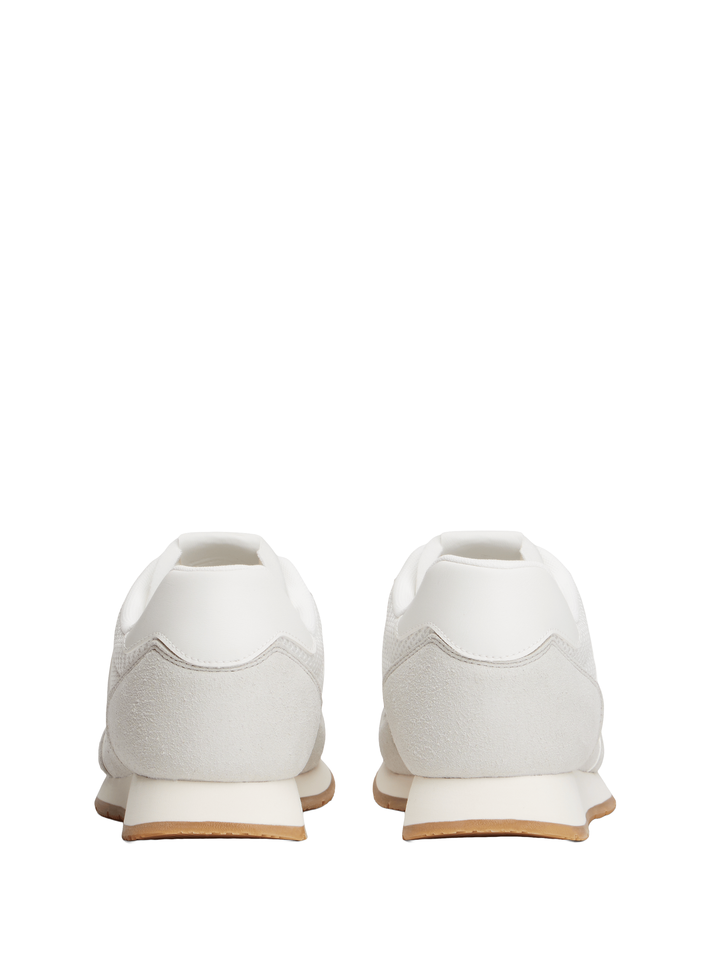 Multitexture sneakers TOMMY HILFIGER White