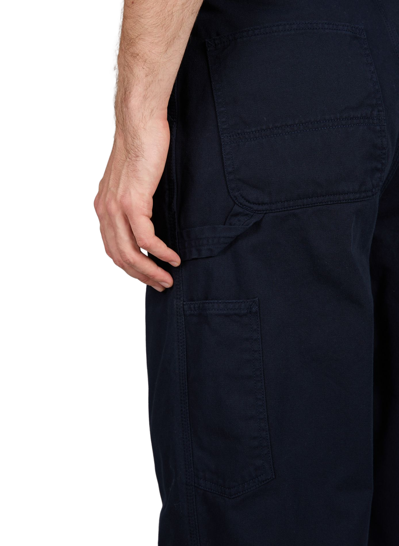 Pantalon ample en coton CARHARTT WIP Bleu