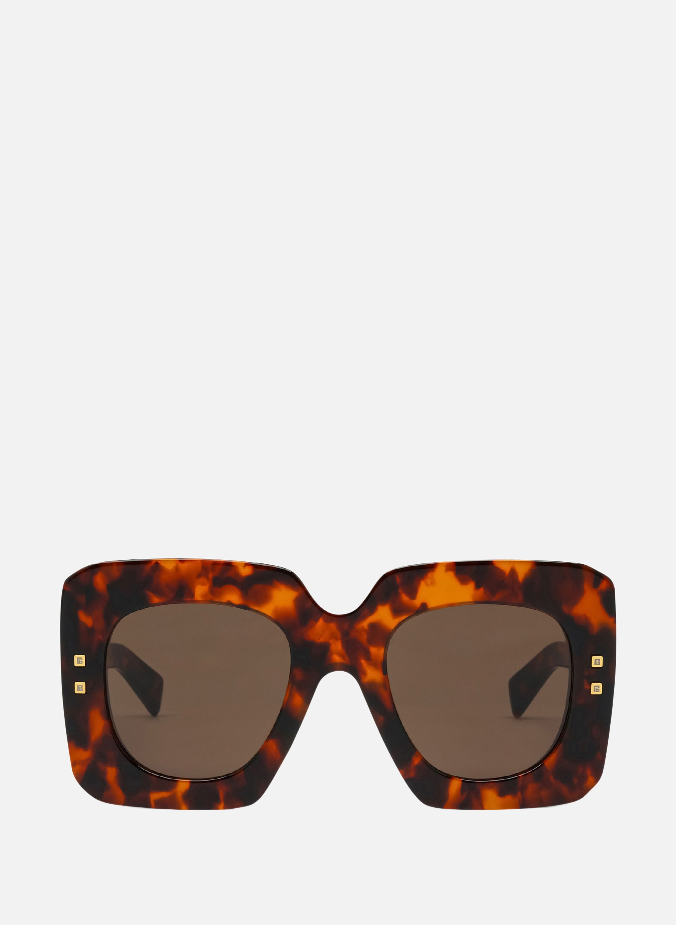 Lunettes de soleil b-bold BALMAIN Marron