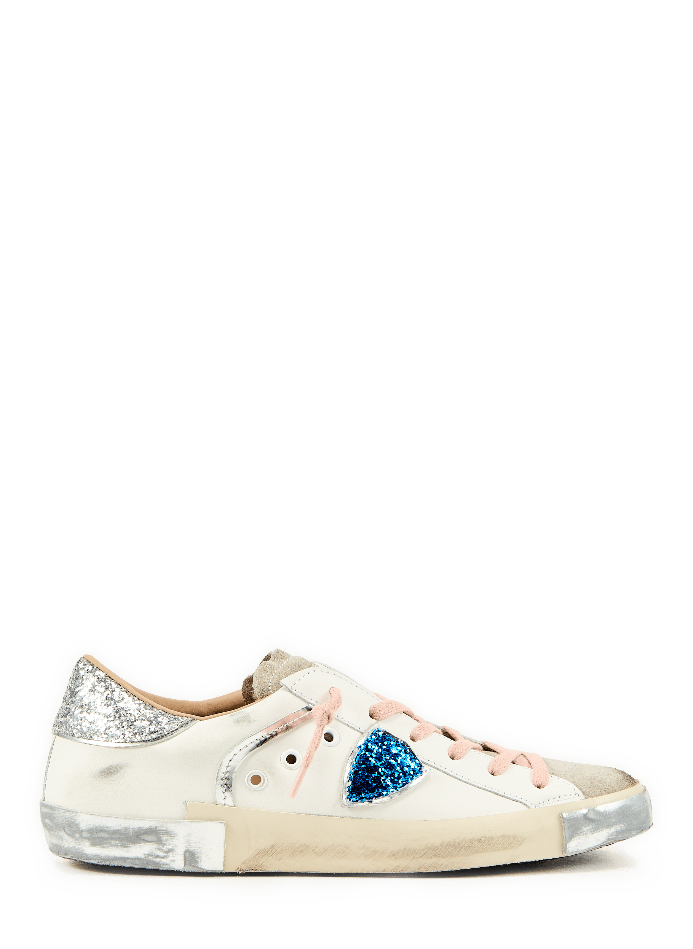 Baskets basses en cuir PHILIPPE MODEL Blanc
