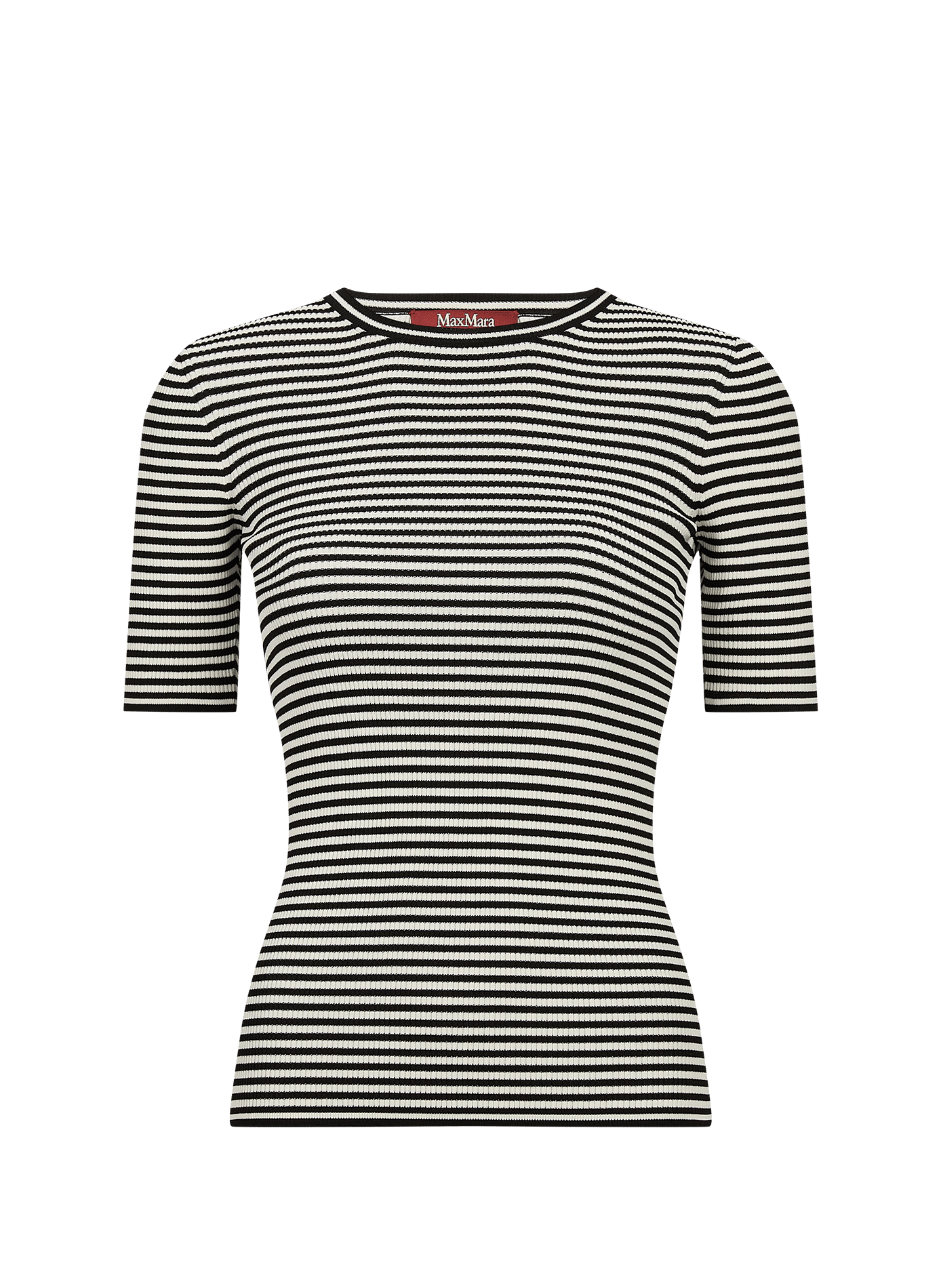 Fitted Striped T-shirt MAX MARA STUDIO Multicolour