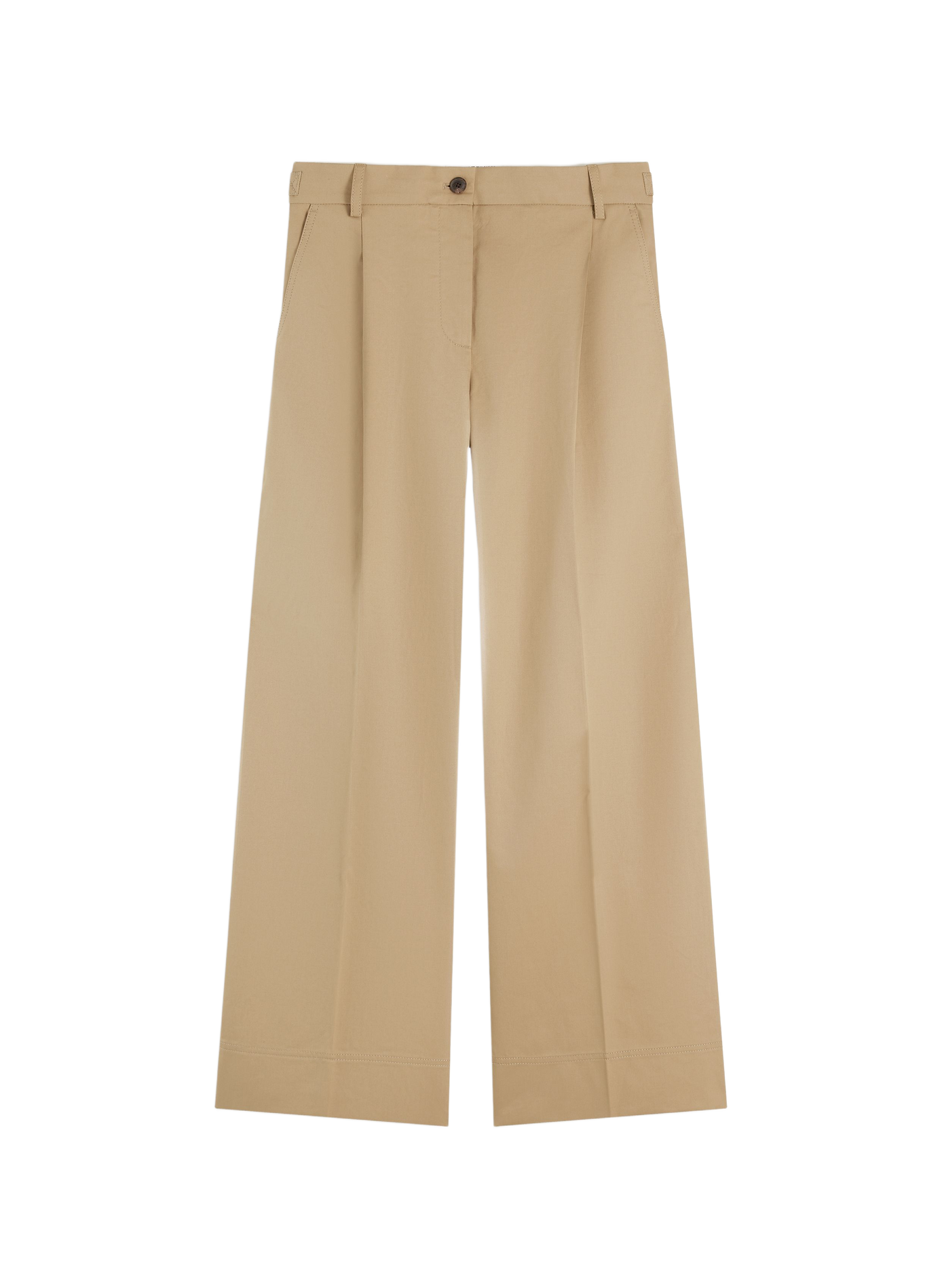 Pantalon chino ample en coton TOMMY HILFIGER Beige