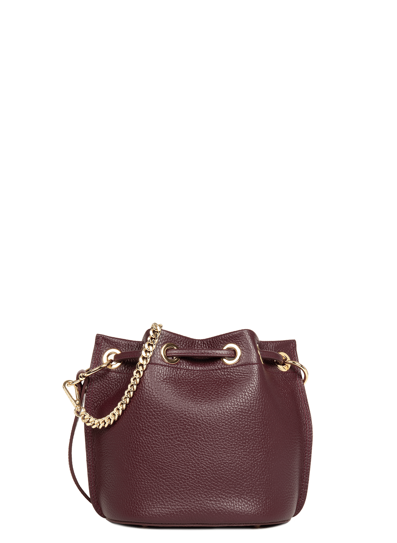 Petit sac bourse - alba double LANCASTER Rouge
