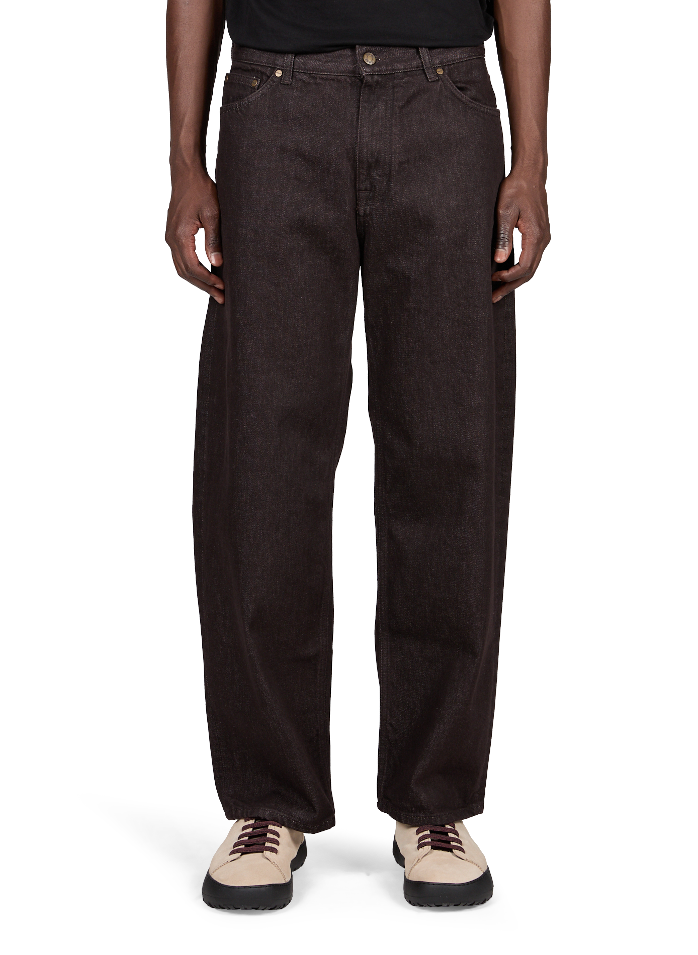 Jean Ross en denim de coton NN.07 Marron