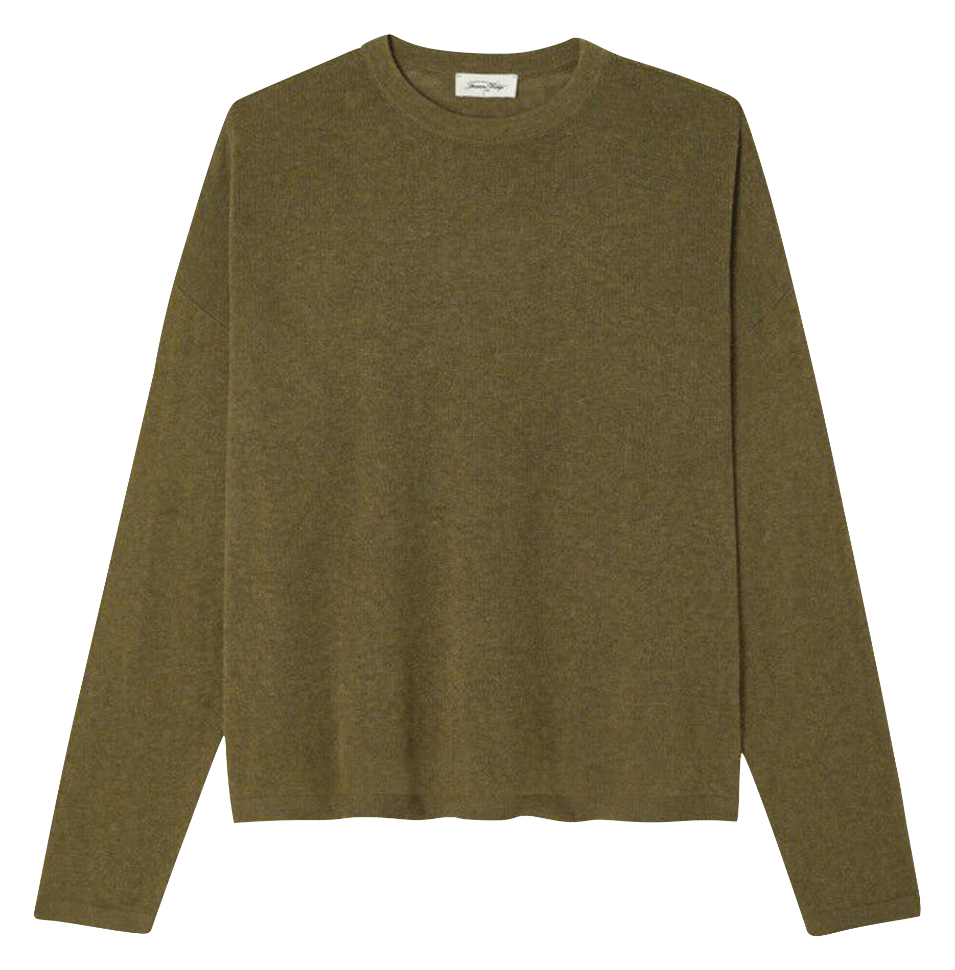 Pull oversize en coton toima AMERICAN VINTAGE Vert