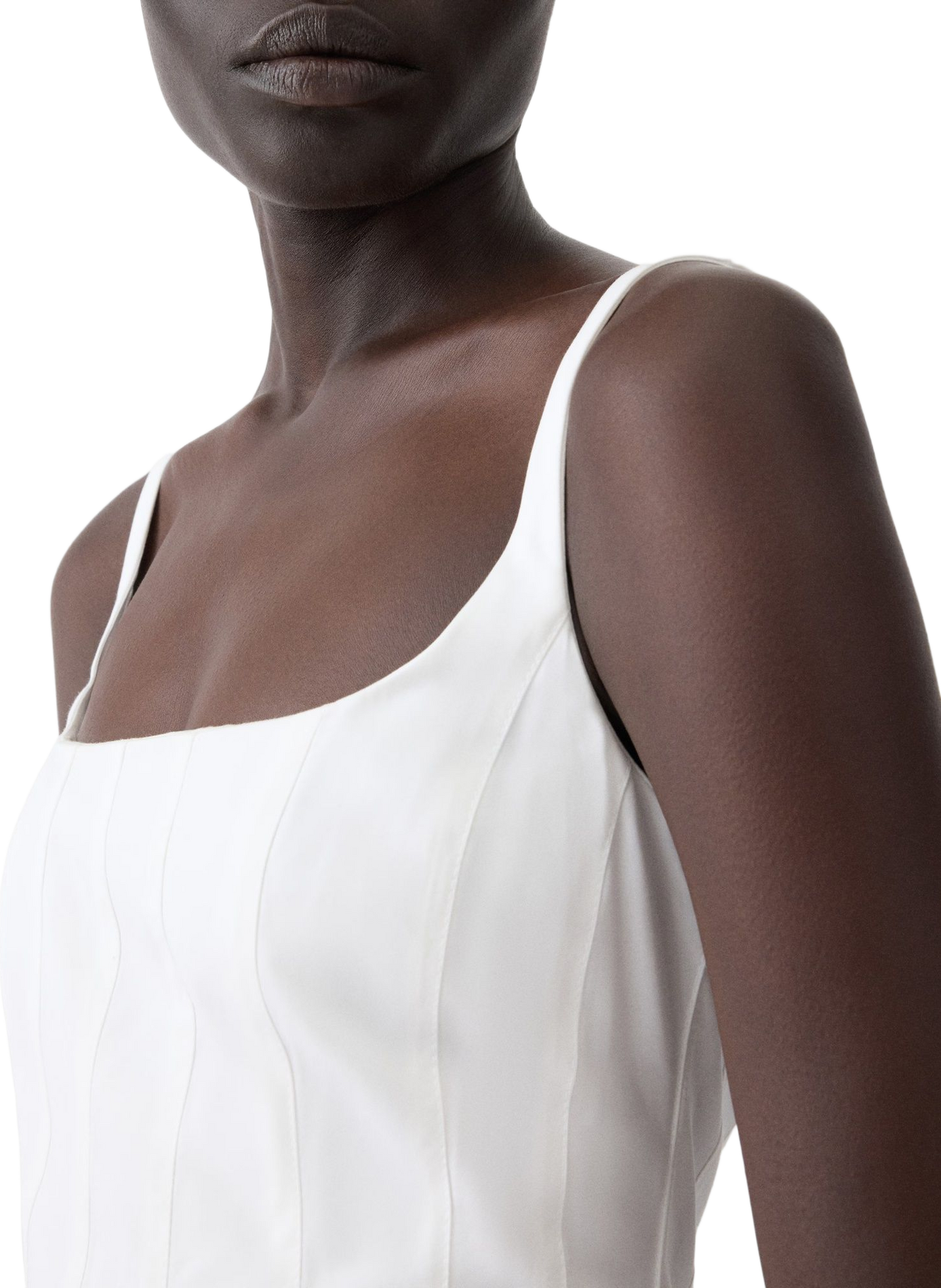 La robe Agave en coton JACQUEMUS White