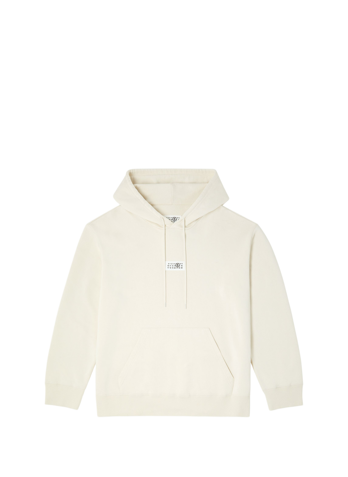 Hoodie à capuche uni MAISON MARGIELA Beige