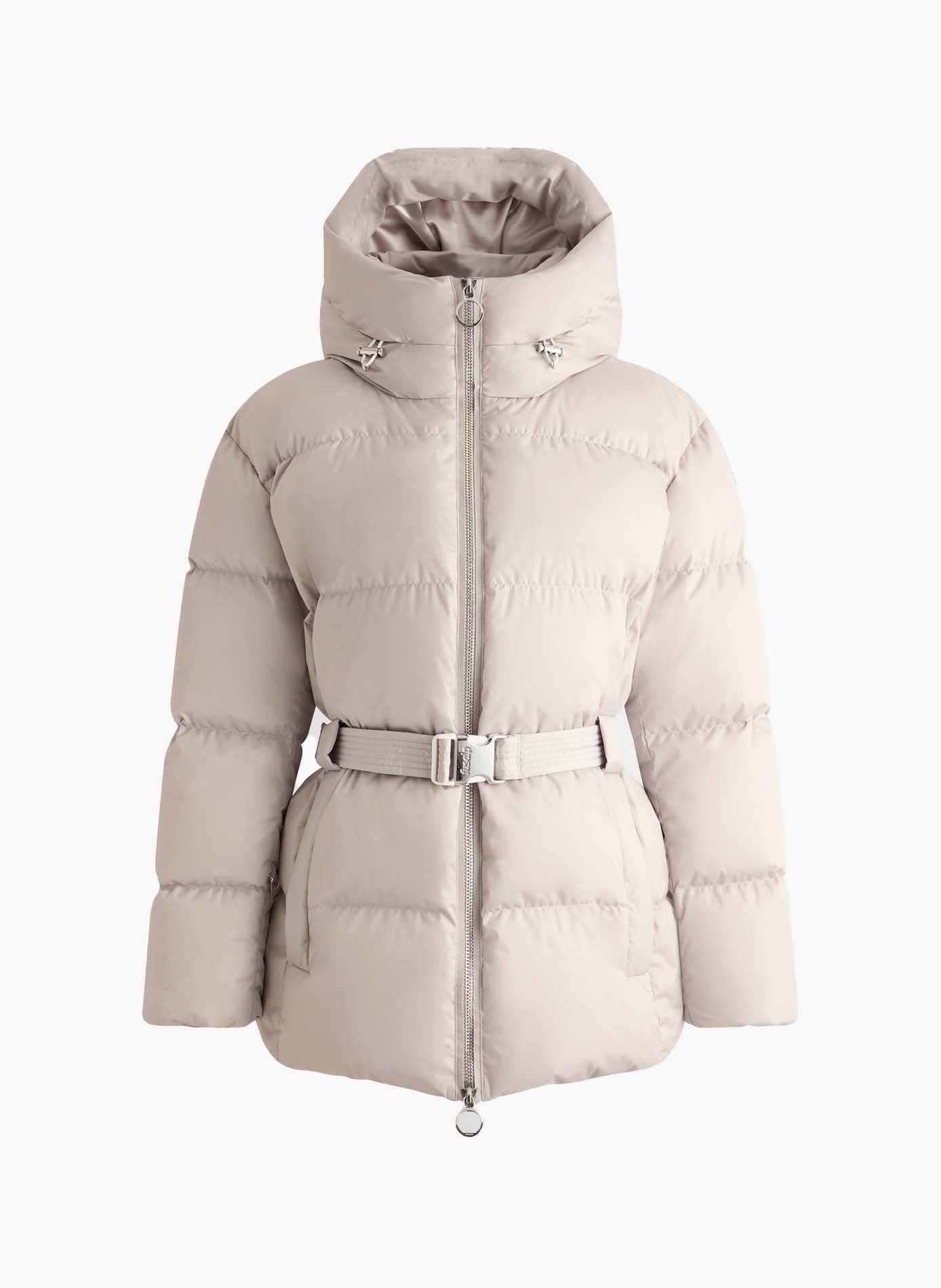 Doudoune melisan col capuche coupe oversize FUSALP Blanc