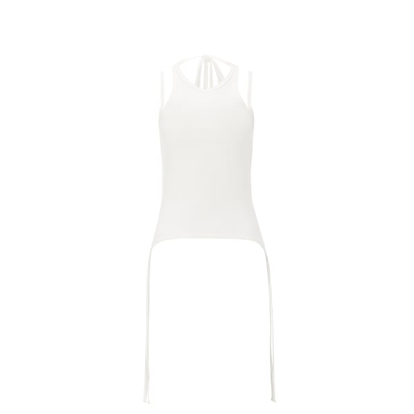 Top sans manches en coton Top sans manches en coton