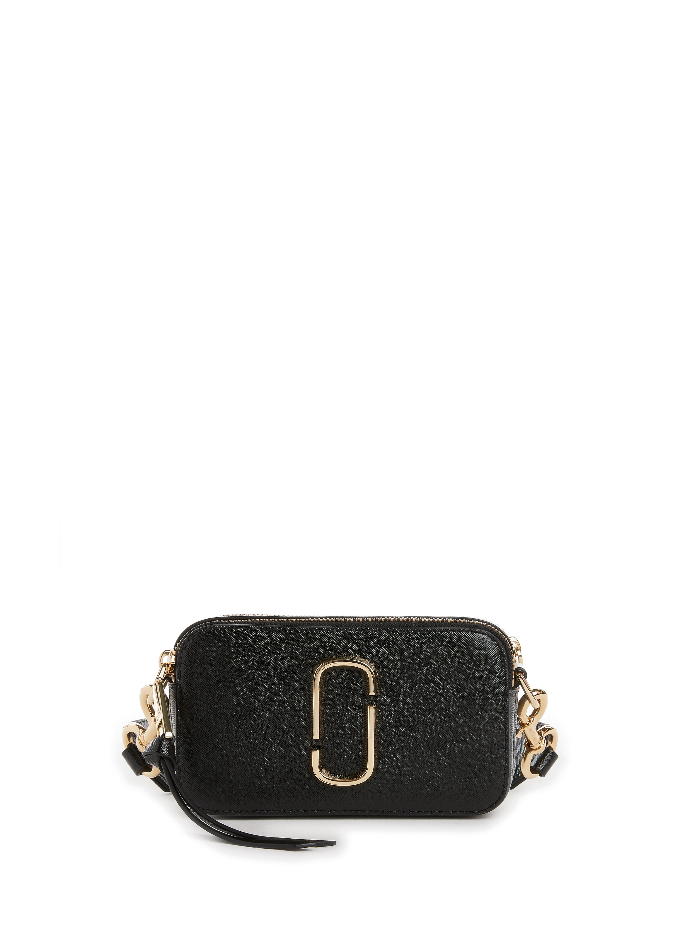 MARC JACOBS Sac Snapshot en cuir Noir