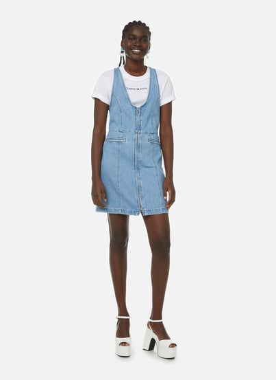 Robe en jean femme levis sale