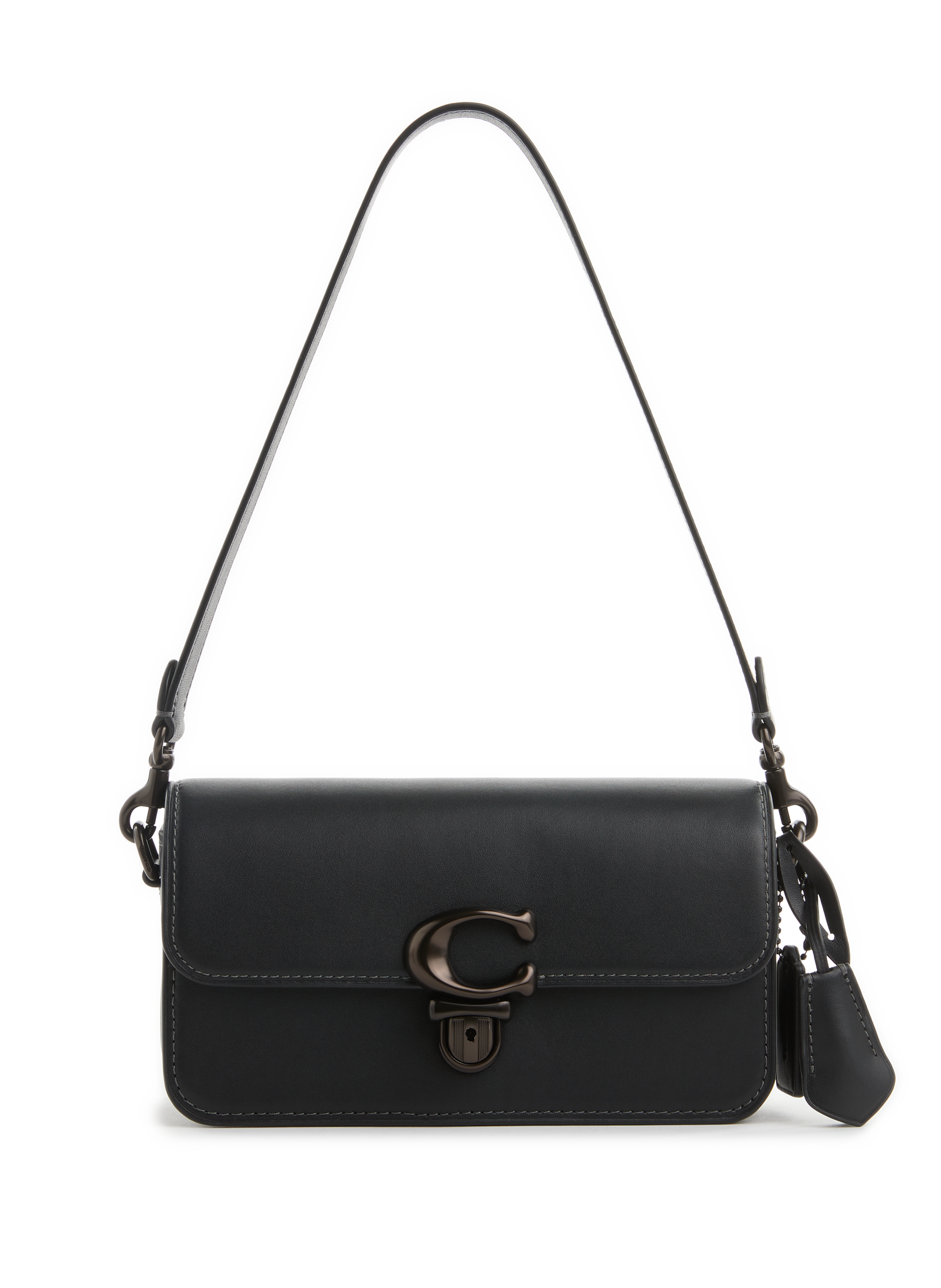 COACH Studio leather baguette bag Black
