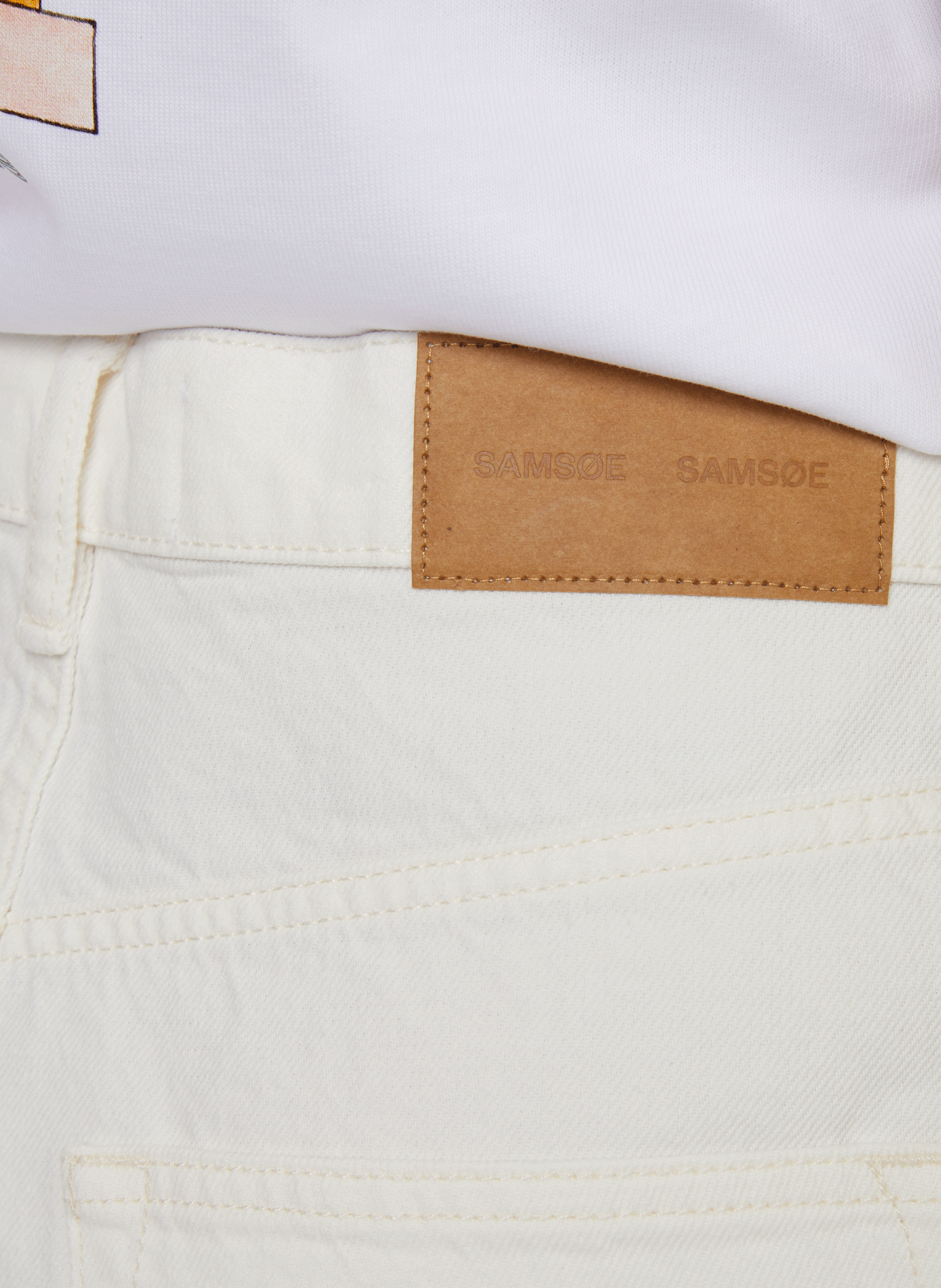 Shelly cotton shorts SAMSOE SAMSOE Beige
