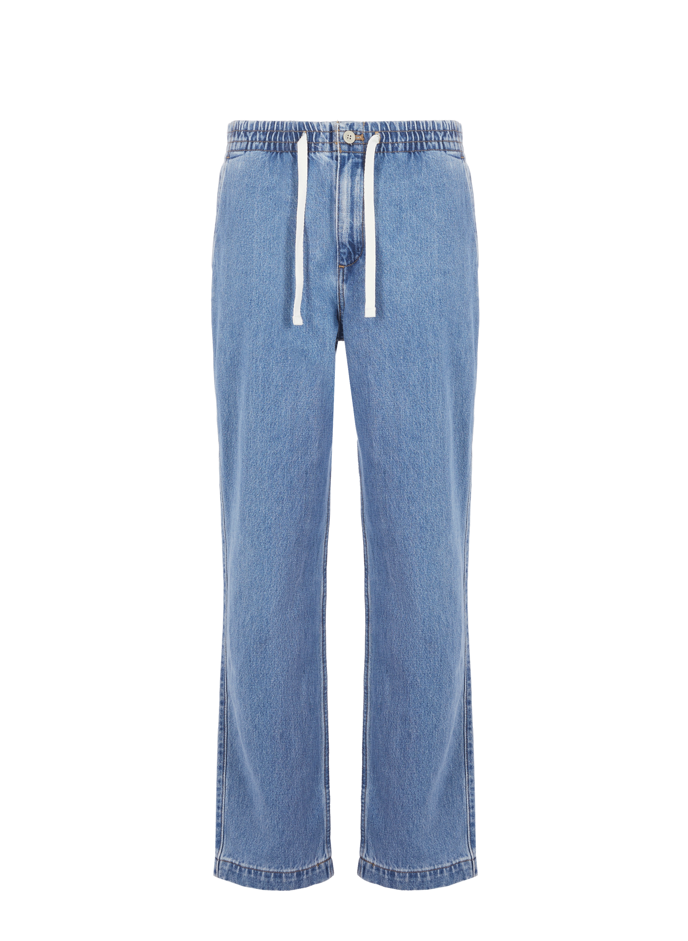 Pantalon droit en coton