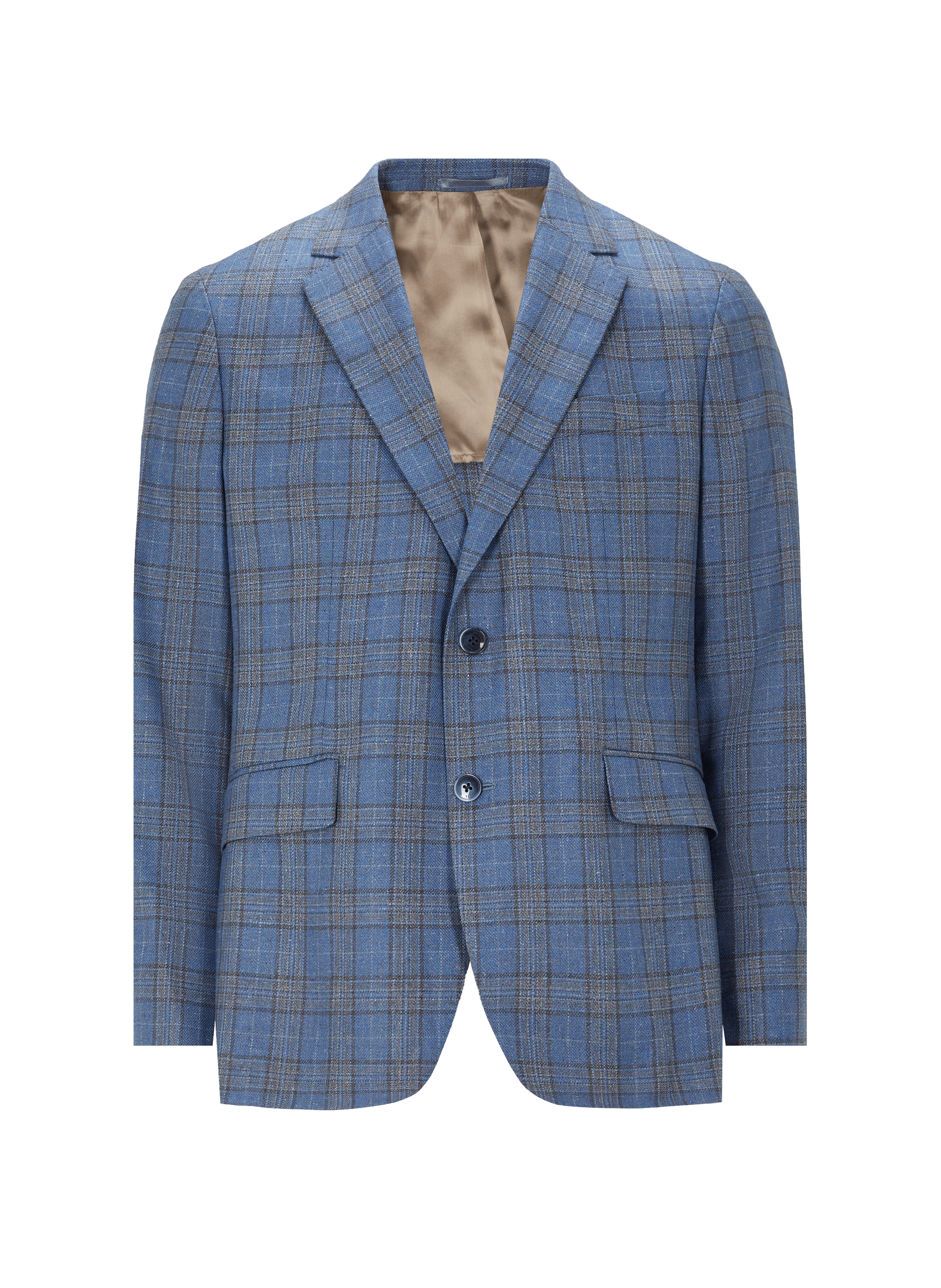 Blazer en soie et laine