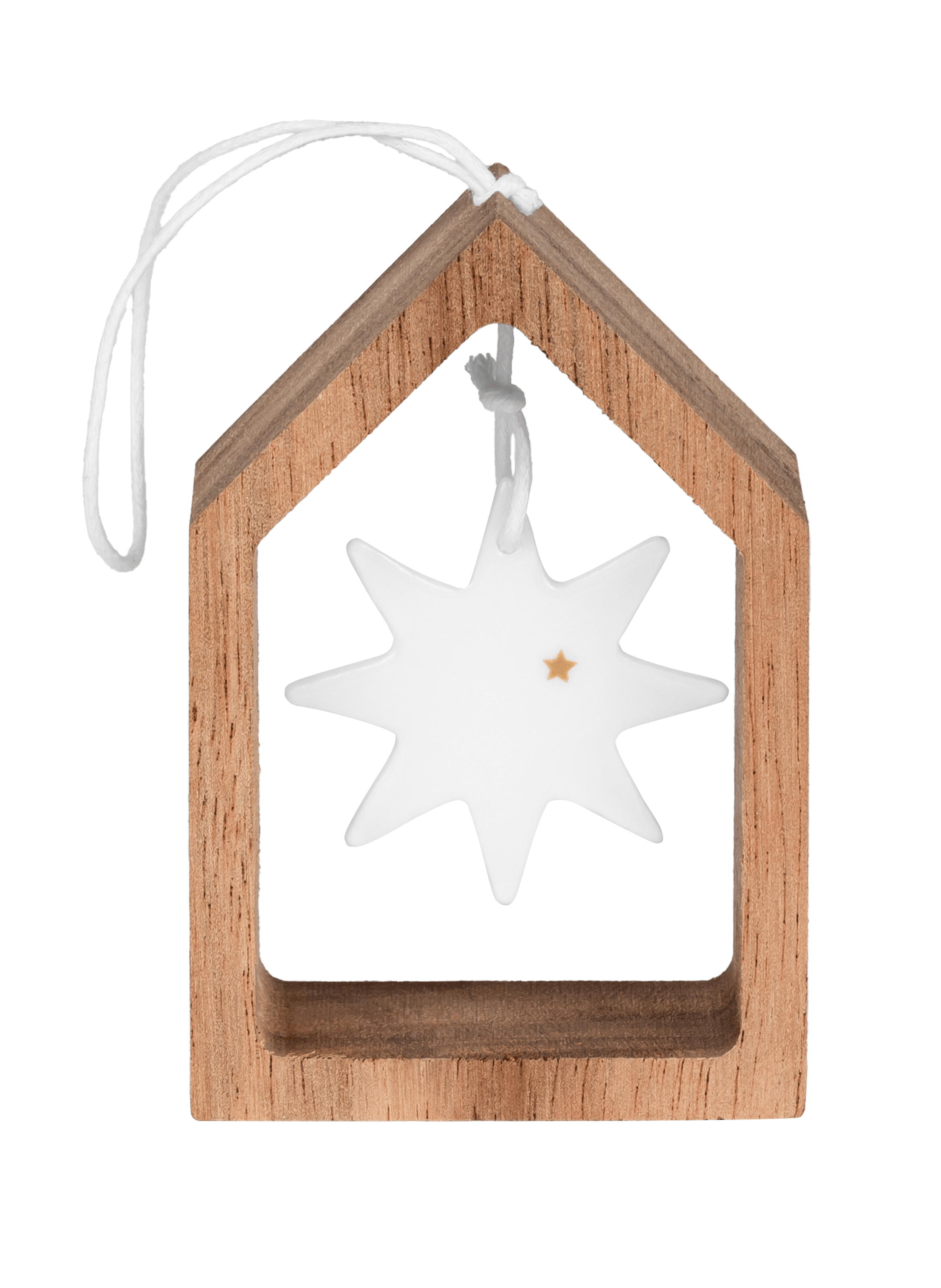 Porcelain pendant light RADER White