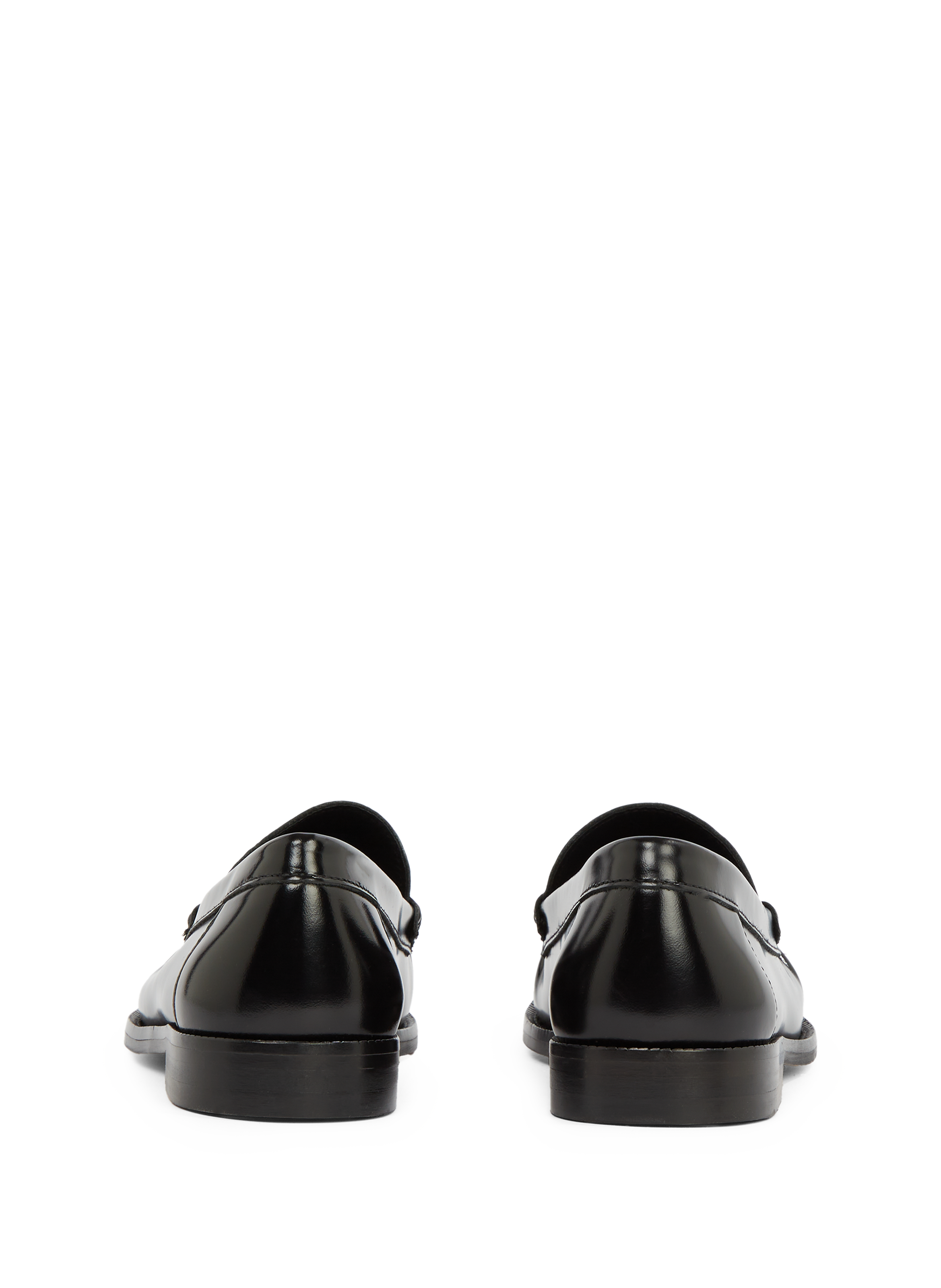 Mocassins en cuir TOMMY HILFIGER Noir