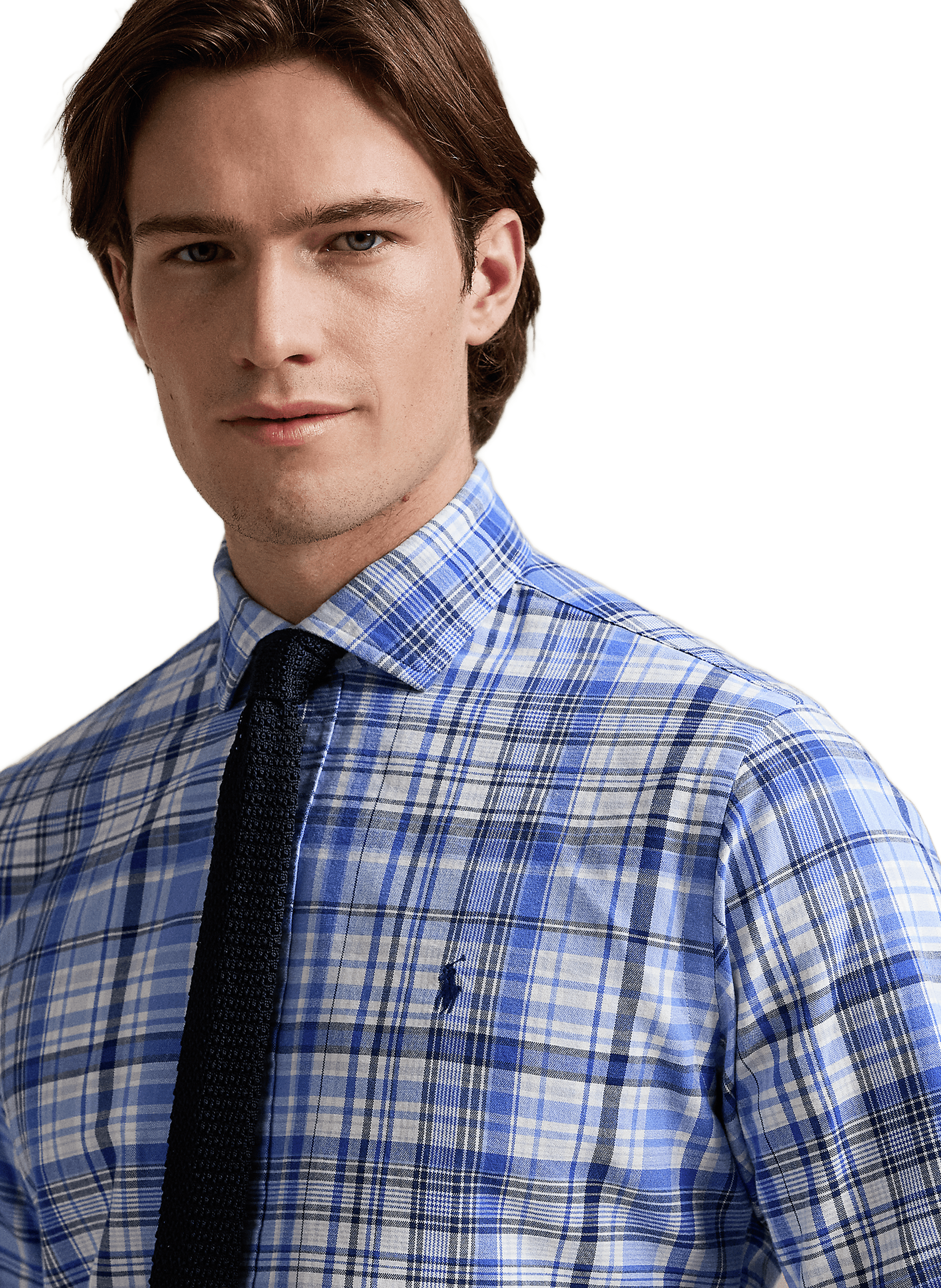 Chemise à carreaux  POLO RALPH LAUREN Bleu