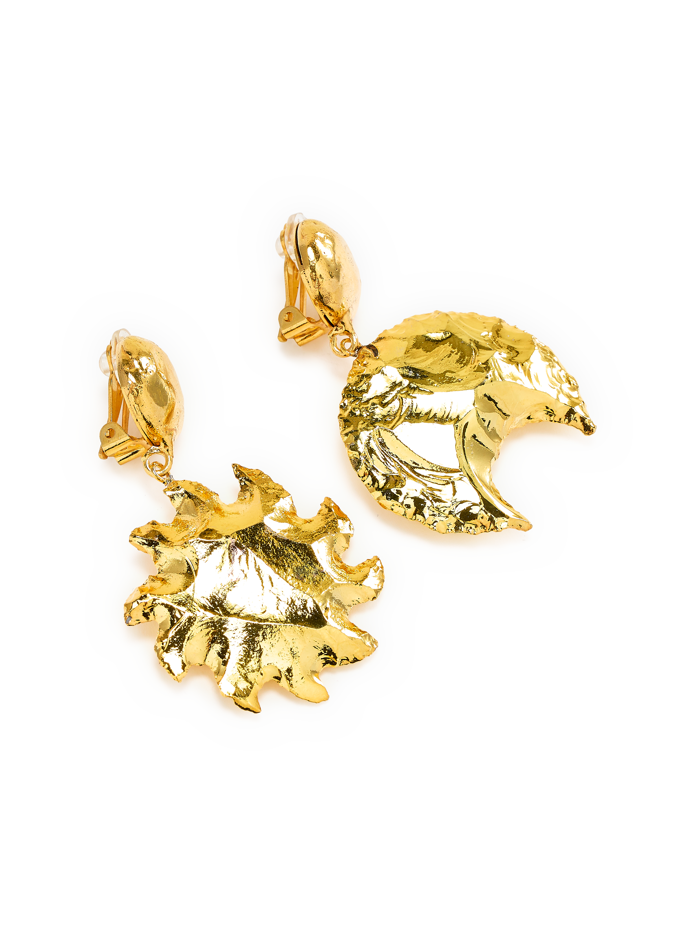 Boucles d’oreille Sol y Luna SYLVIA TOLEDANO Doré