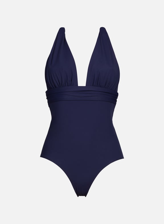 Maillot de bain une pièce uni Bleu by SAISON 1865 SAISON 1865 Maillot de bain une pièce uni Bleu