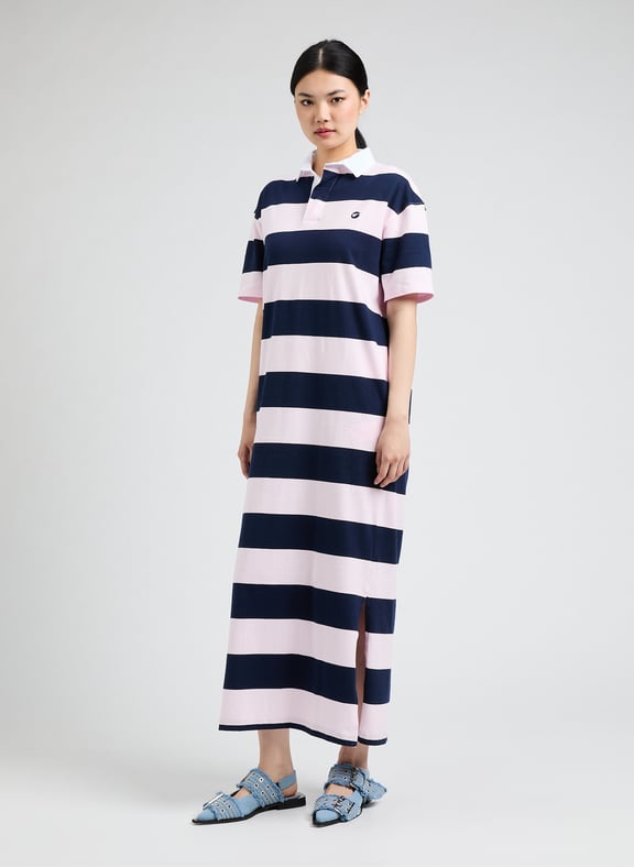 Robe longue rayée en coton Multicolore by COPERNI COPERNI Robe longue rayée en coton Multicolore