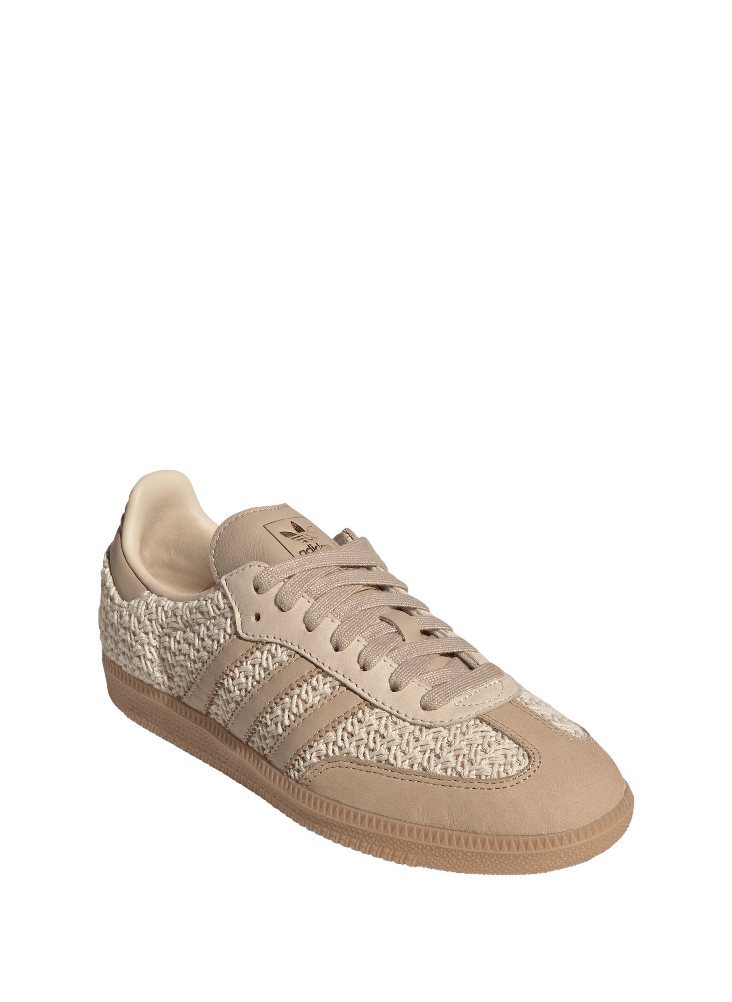 Textured Samba Sneakers ADIDAS Beige