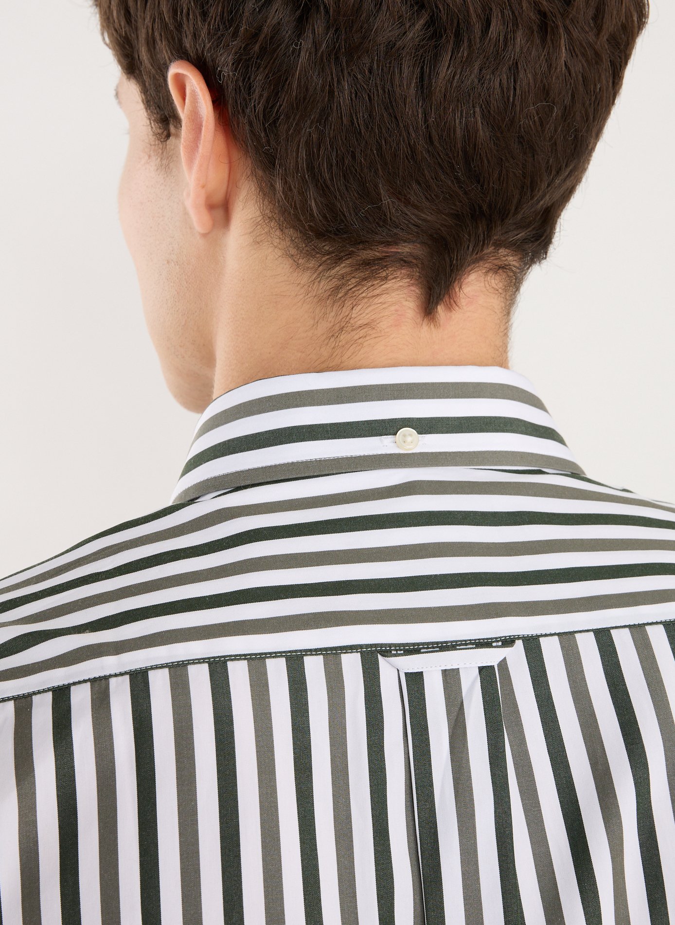 Linen shirt FACONNABLE Khaki