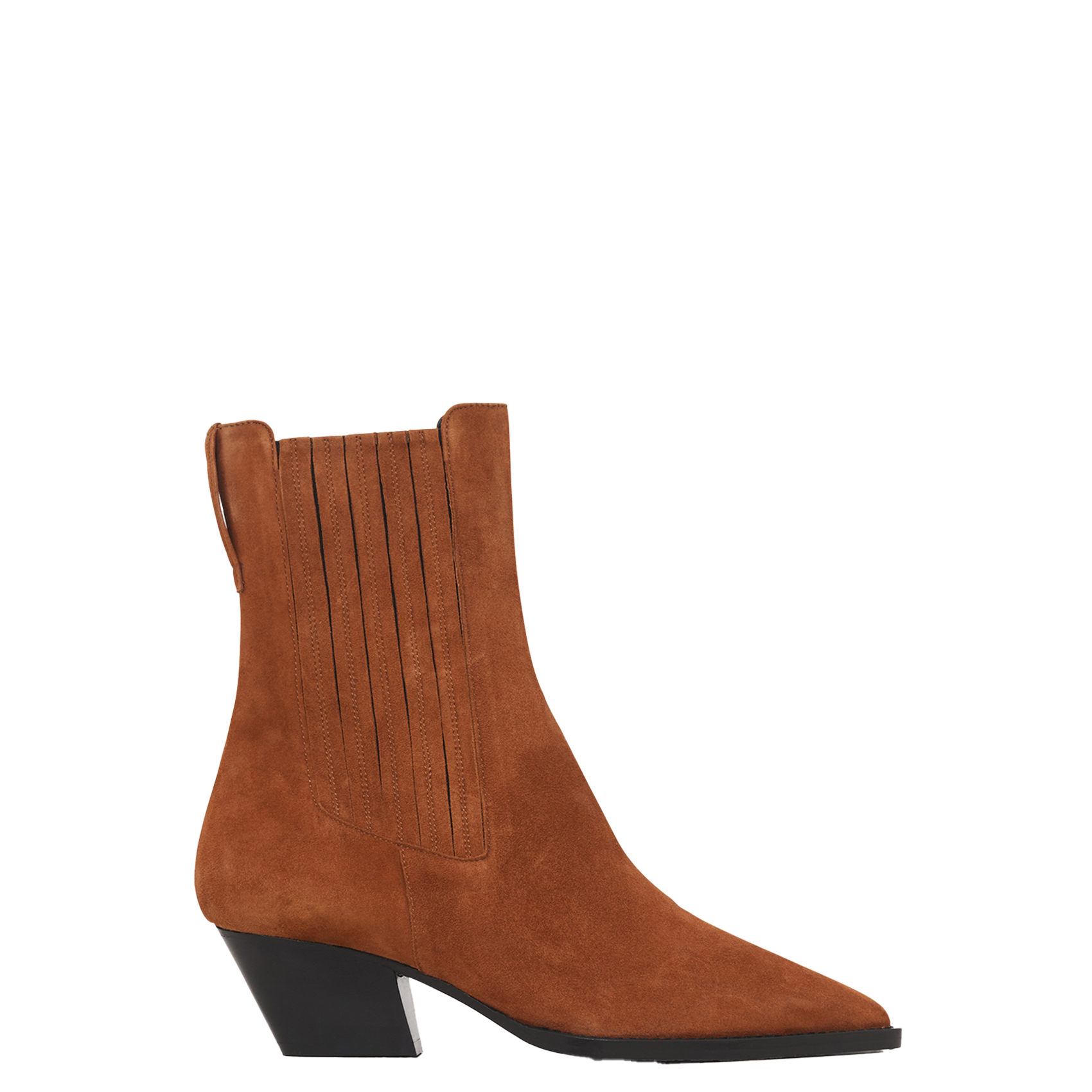 Bottines en cuir mazolaflosd IRO Marron