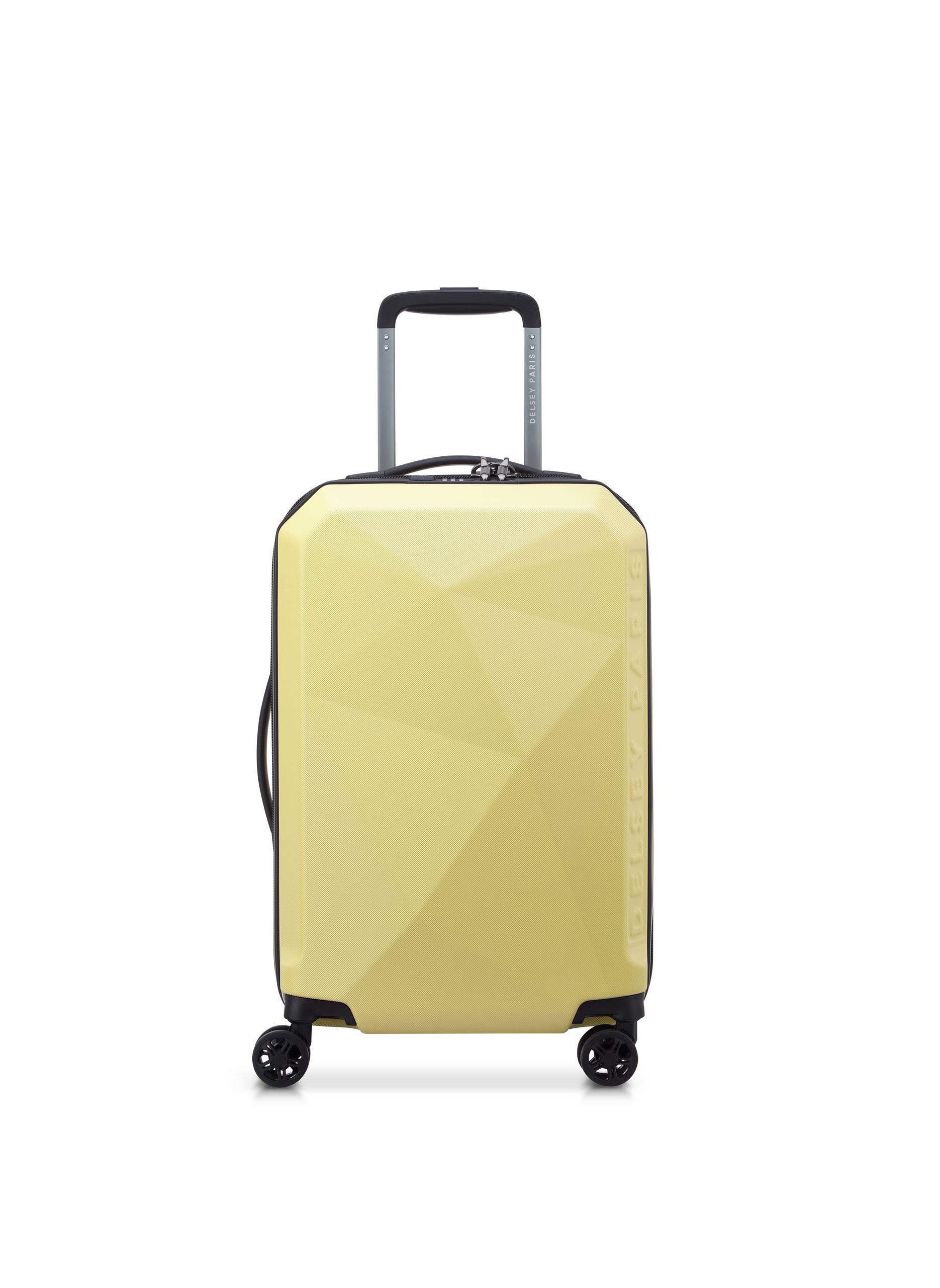 Valise cabine rigide taille s - karat 2.0 DELSEY PARIS Jaune