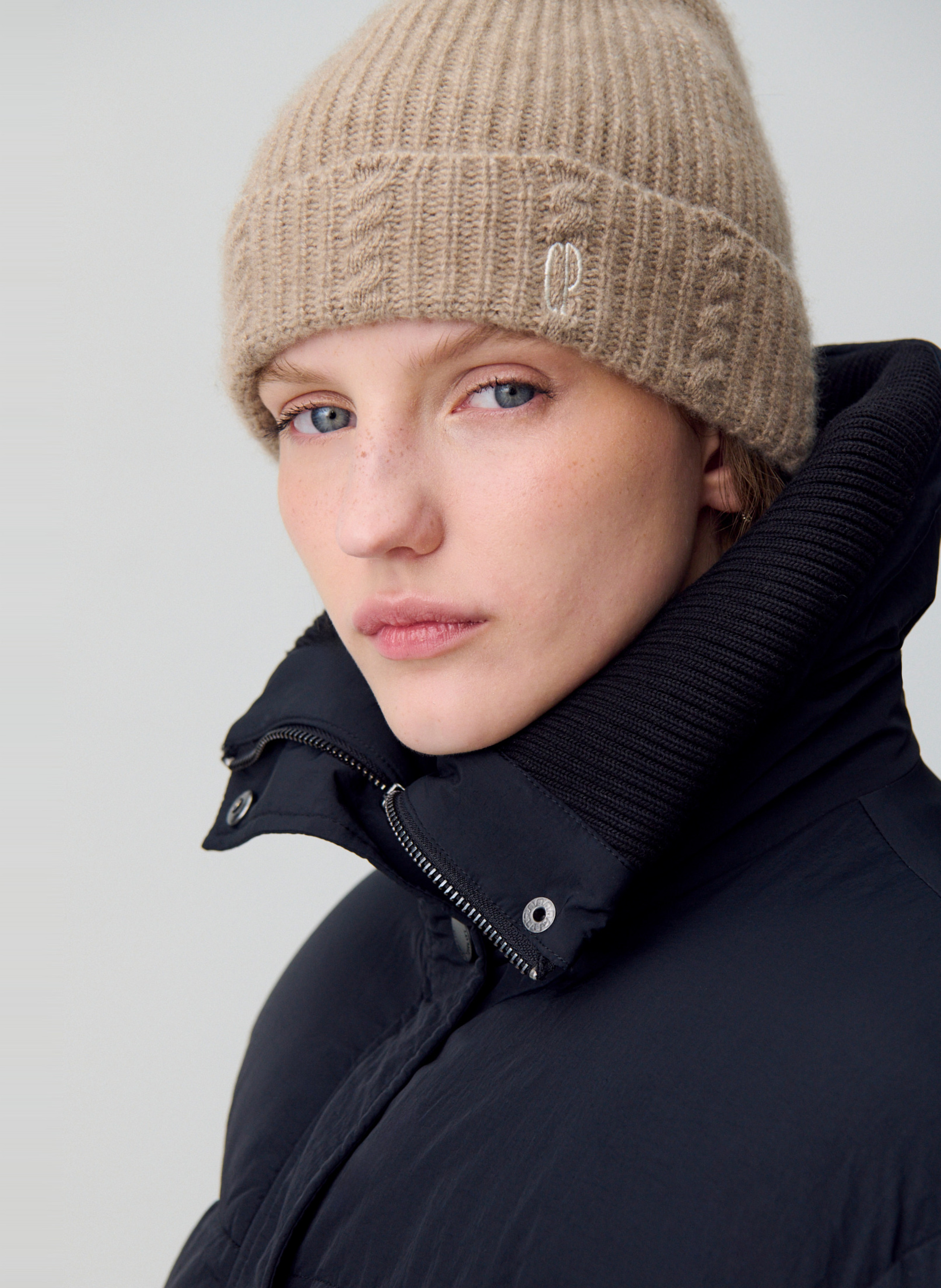 Doudoune oversize col montant germaine CLAUDIE PIERLOT Noir