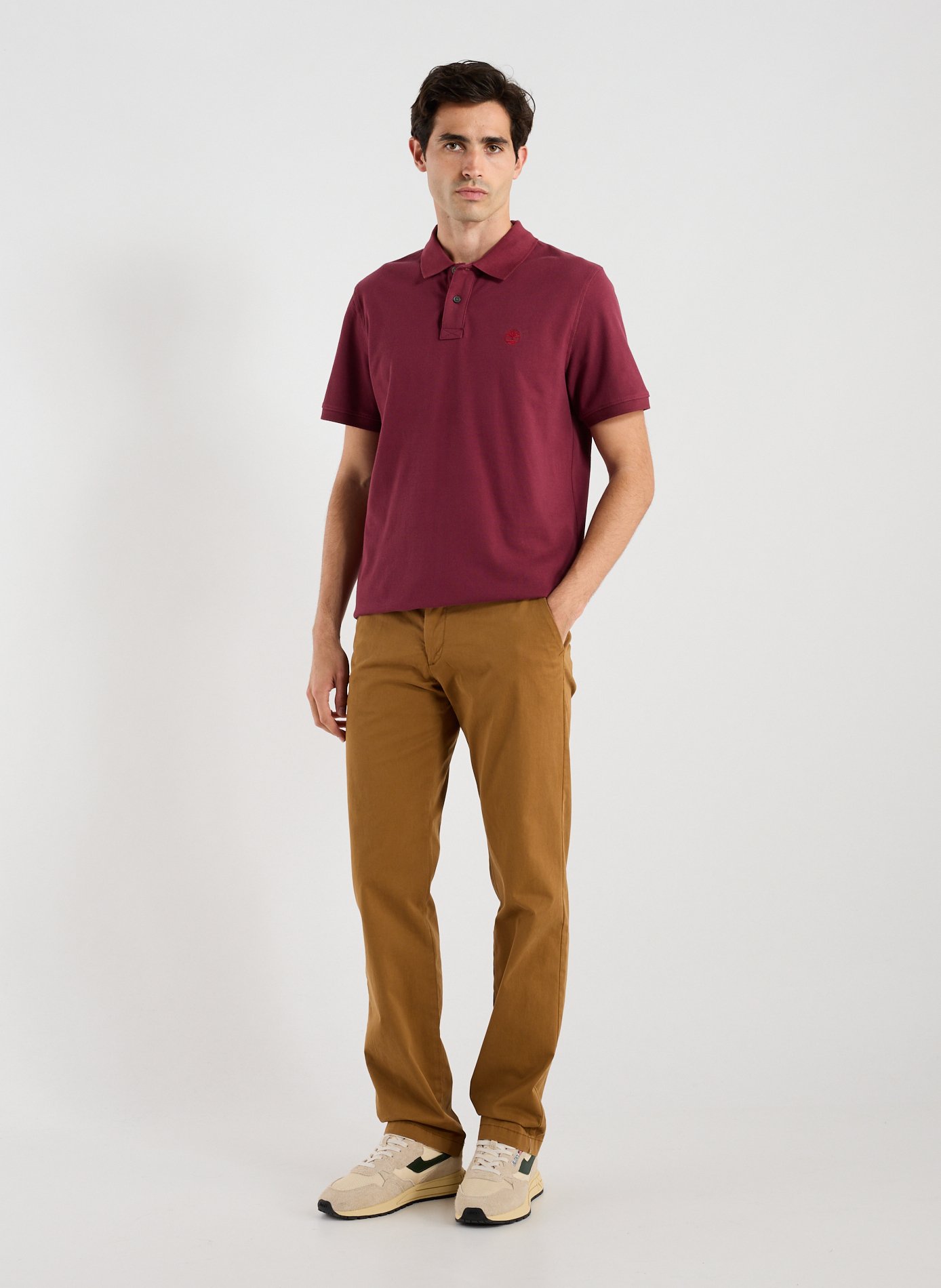  Cotton polo shirt  TIMBERLAND Red