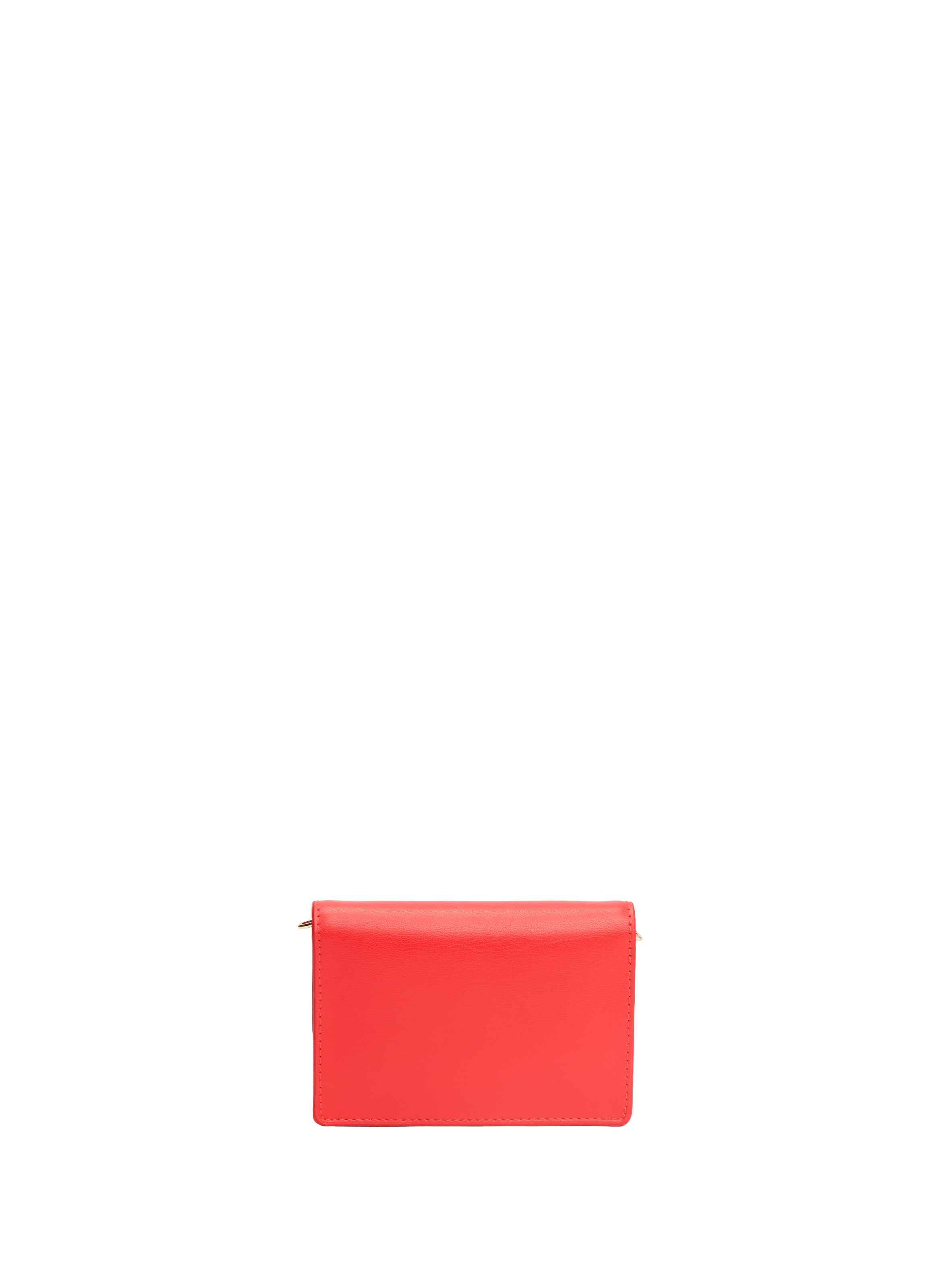 Portefeuille avec chaînette effet cuir TOMMY HILFIGER Rouge