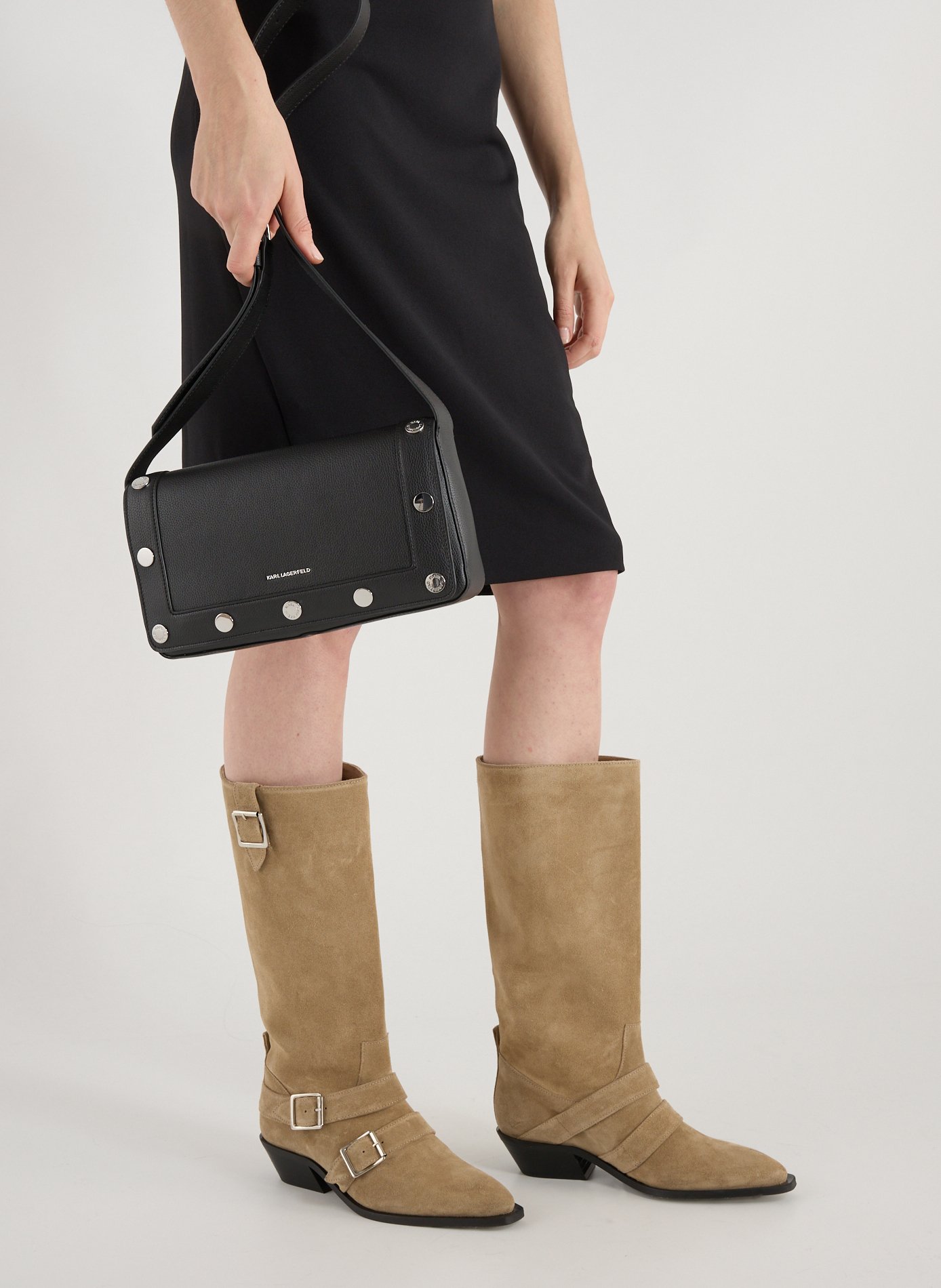 Sac à main K/Rocky KARL LAGERFELD Noir