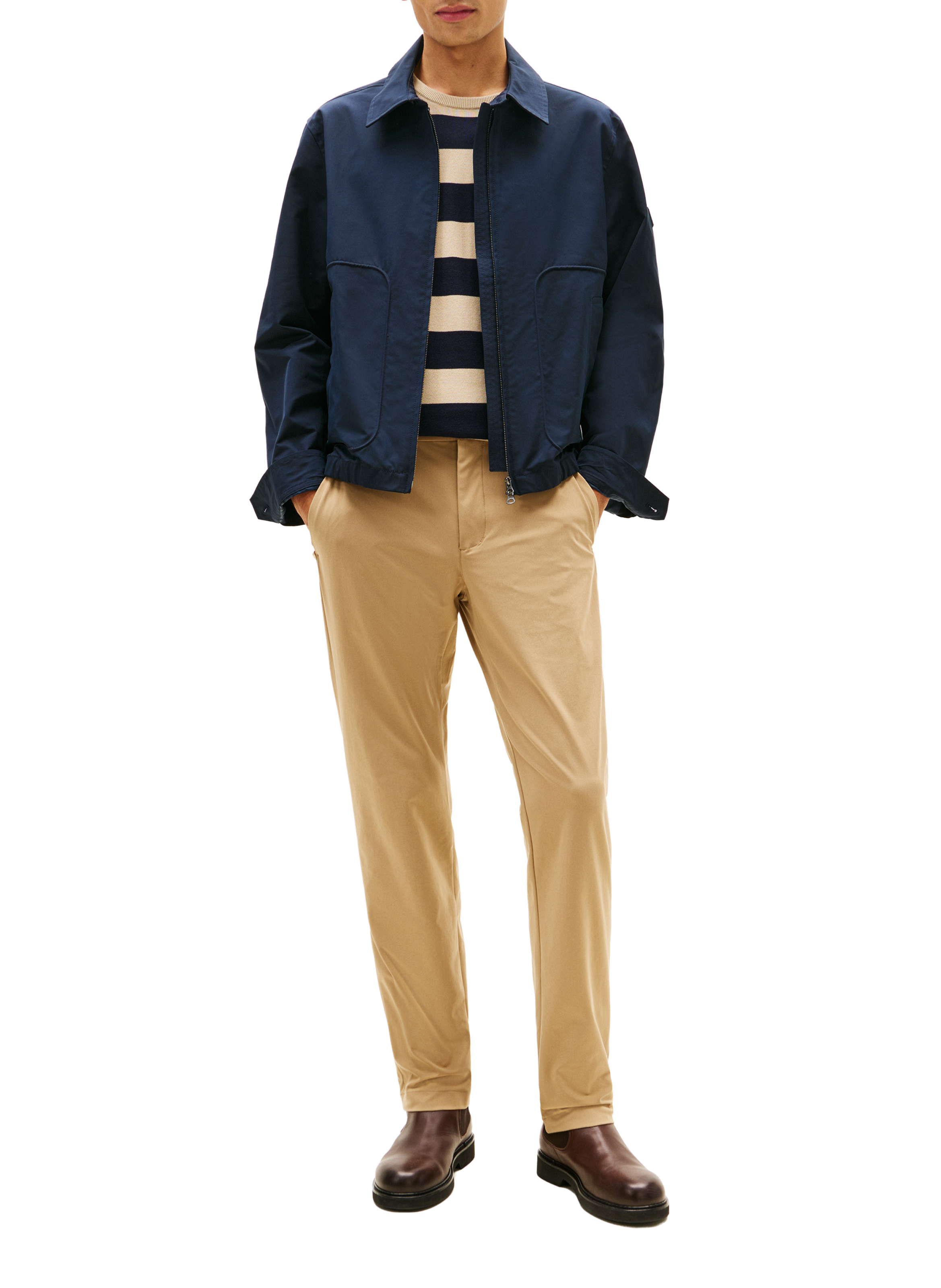 Pantalon coupe ajustée TOMMY HILFIGER Beige