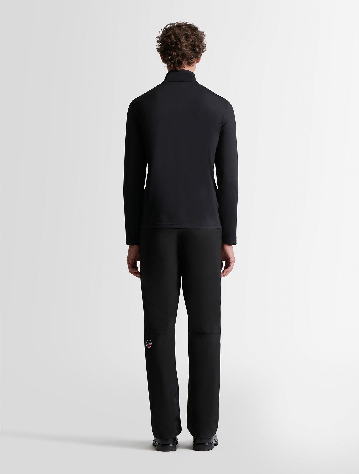 Veste technique mariozip col montant coupe regular FUSALP Noir