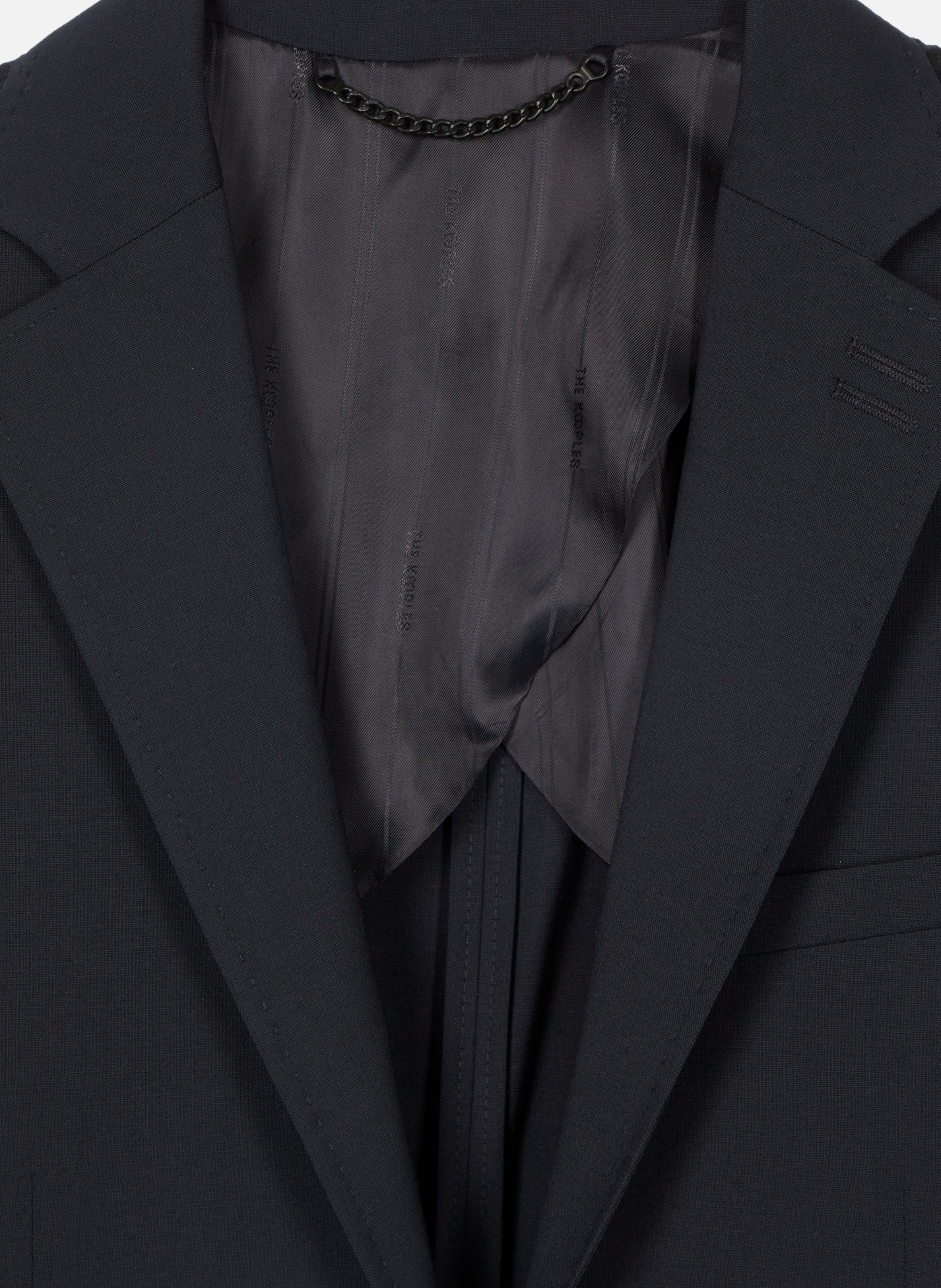 Veste de costume en laine THE KOOPLES Bleu