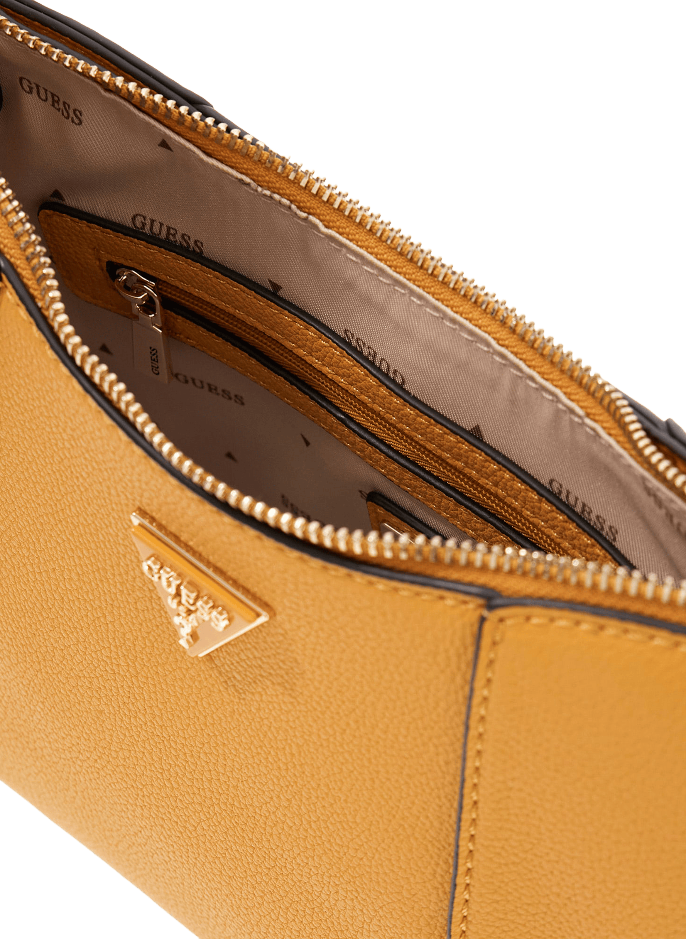 Sac bandoulière Darcy à logo GUESS Jaune