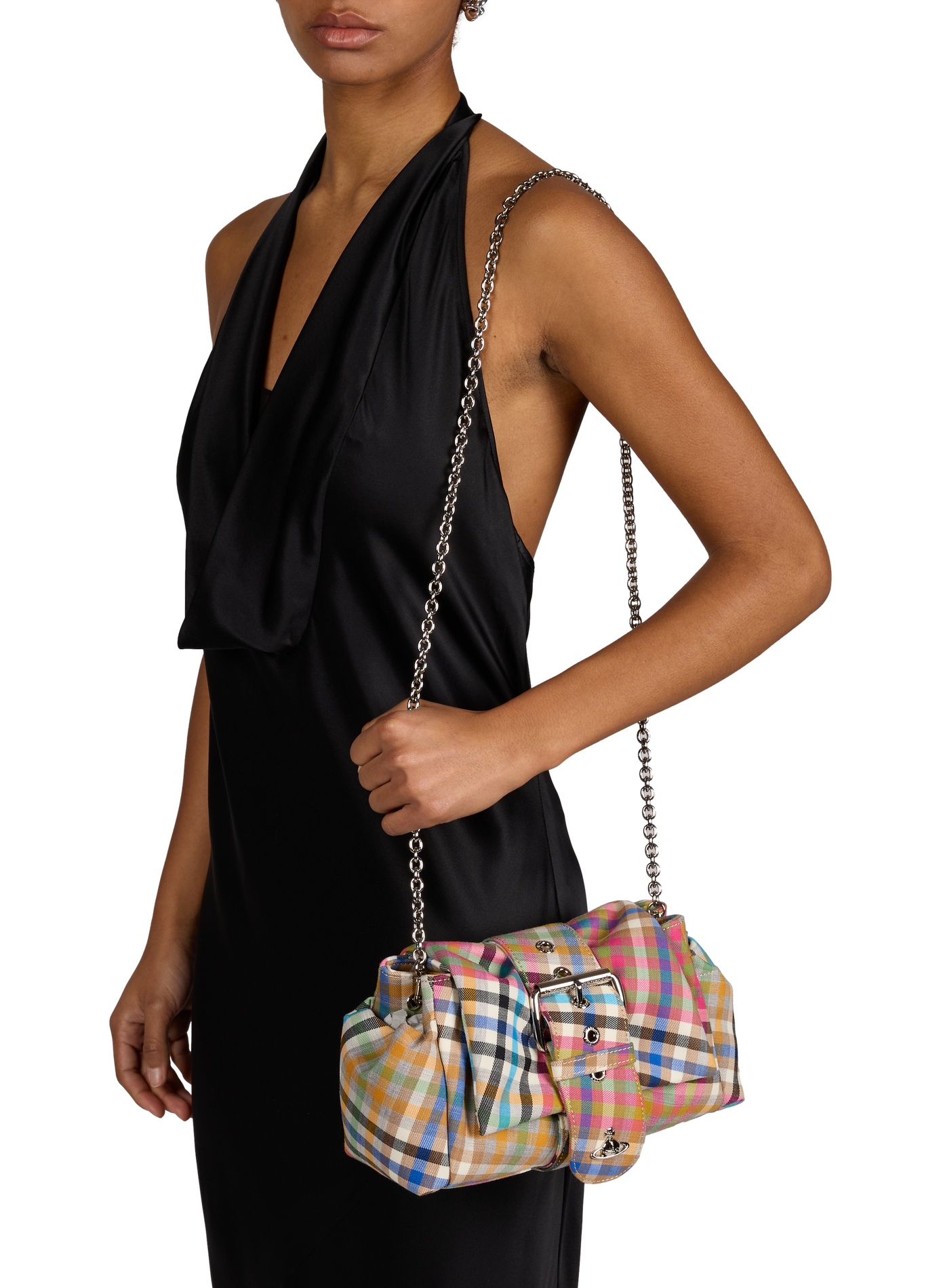 Sac à main Hazel Treasure en laine VIVIENNE WESTWOOD Multicolore