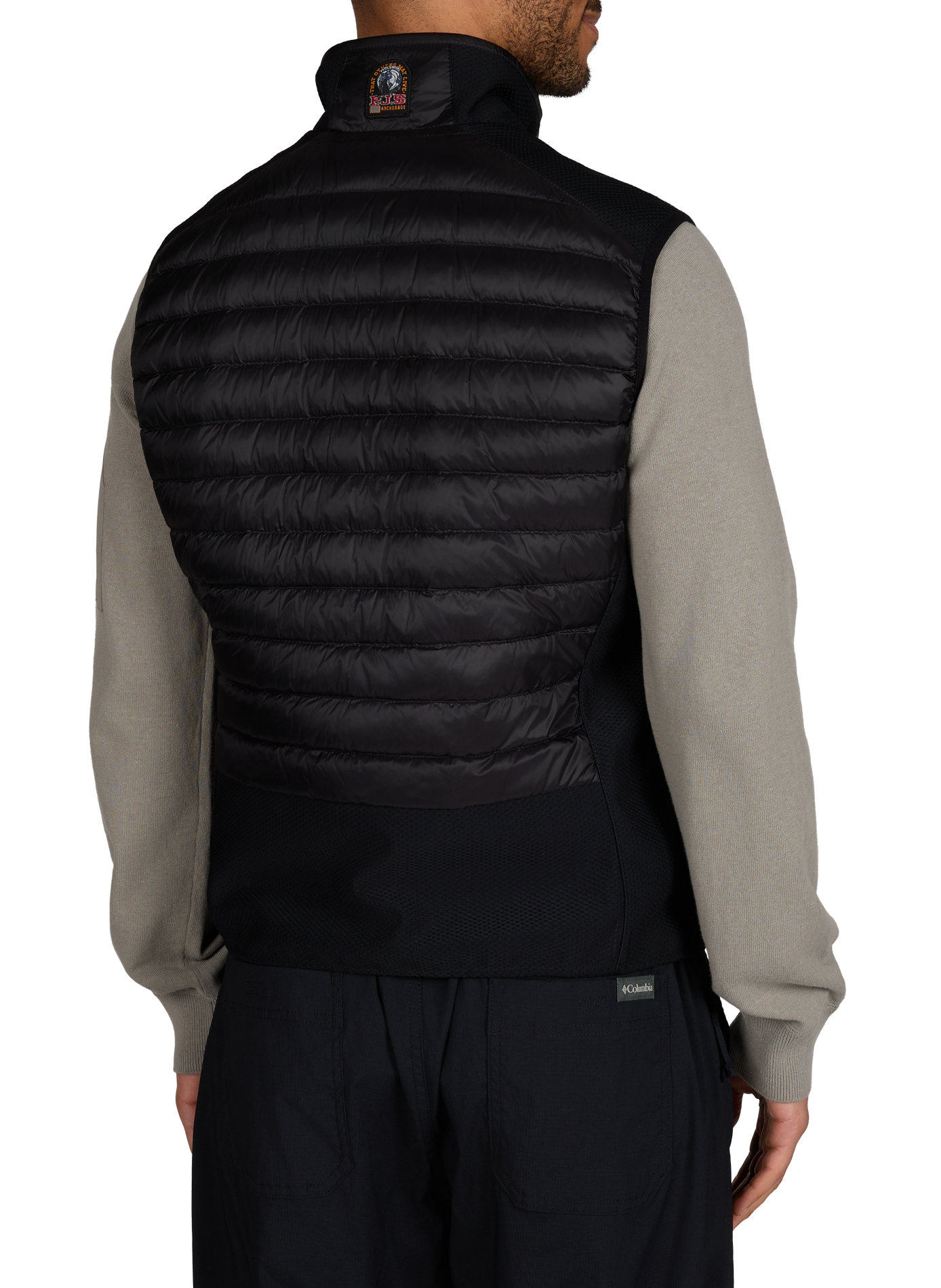 Doudoune Zavier sans manches à col montant PARAJUMPERS Noir