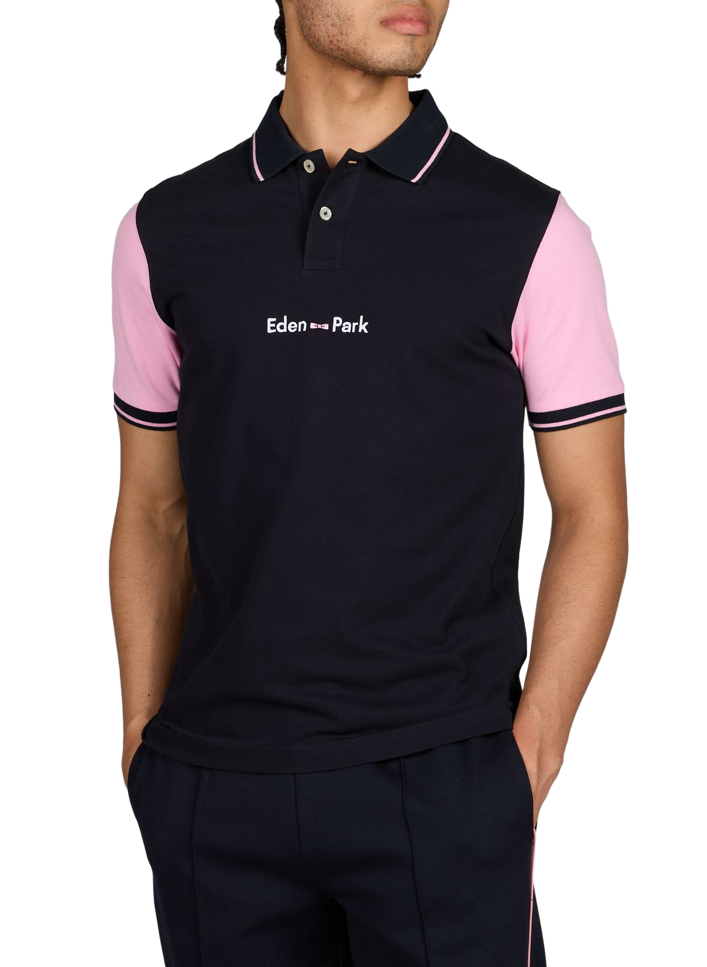 Polo en coton EDEN PARK Bleu