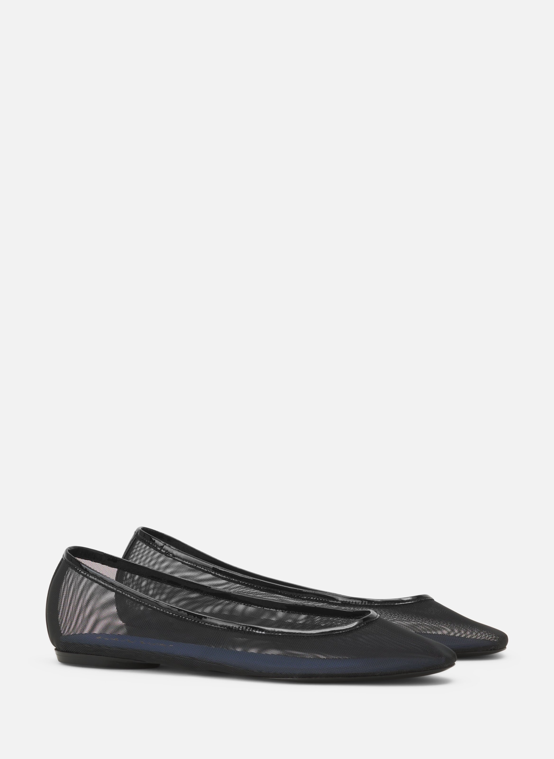 La ballerine en mesh LANVIN Noir